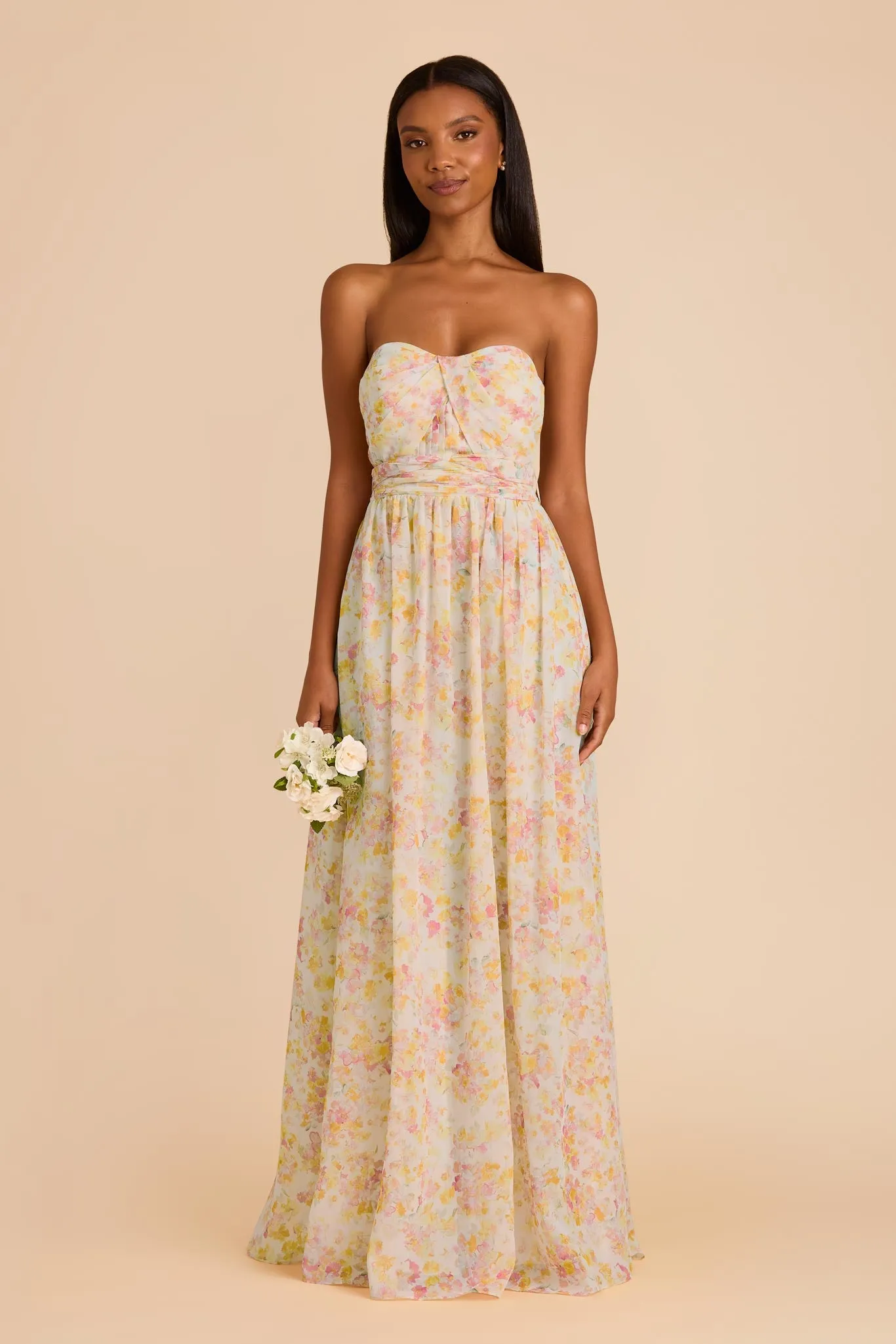 Grace Chiffon Dress - Pressed Floral sold by Birdy Grey