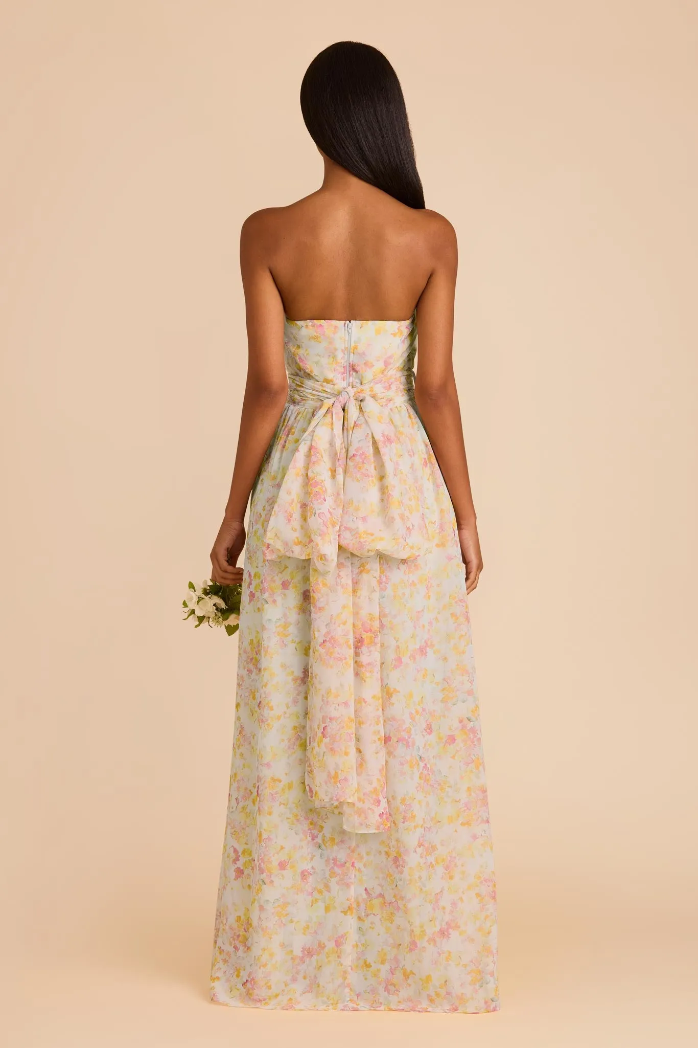 Grace Chiffon Dress - Pressed Floral sold by Birdy Grey product image thumbnail 5