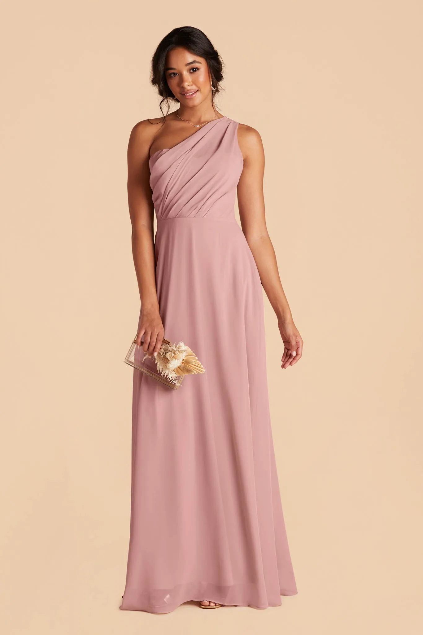 Kira Chiffon Dress - English Rose sold by Birdy Grey product image thumbnail 3