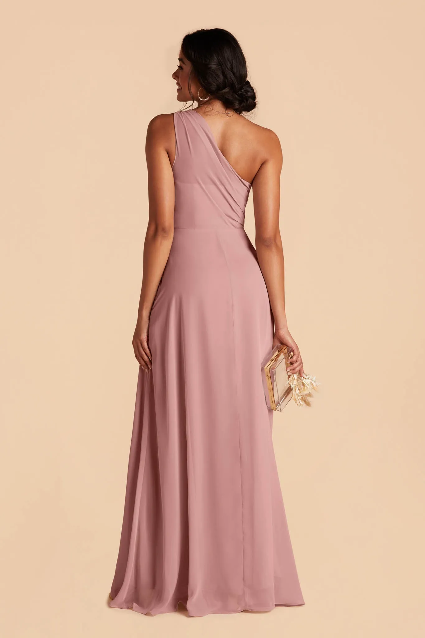 Kira Chiffon Dress - English Rose sold by Birdy Grey product image thumbnail 5