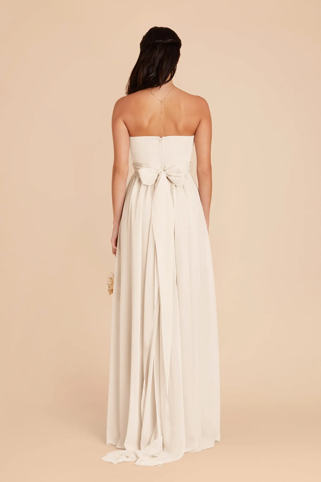 Grace Chiffon Dress - Champagne sold by Birdy Grey product image thumbnail 5