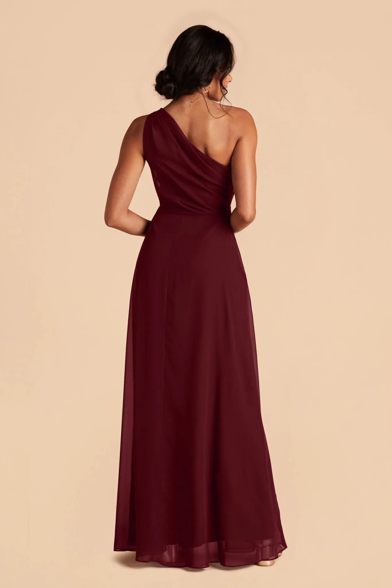 Kira Chiffon Dress - Cabernet sold by Birdy Grey product image thumbnail 5