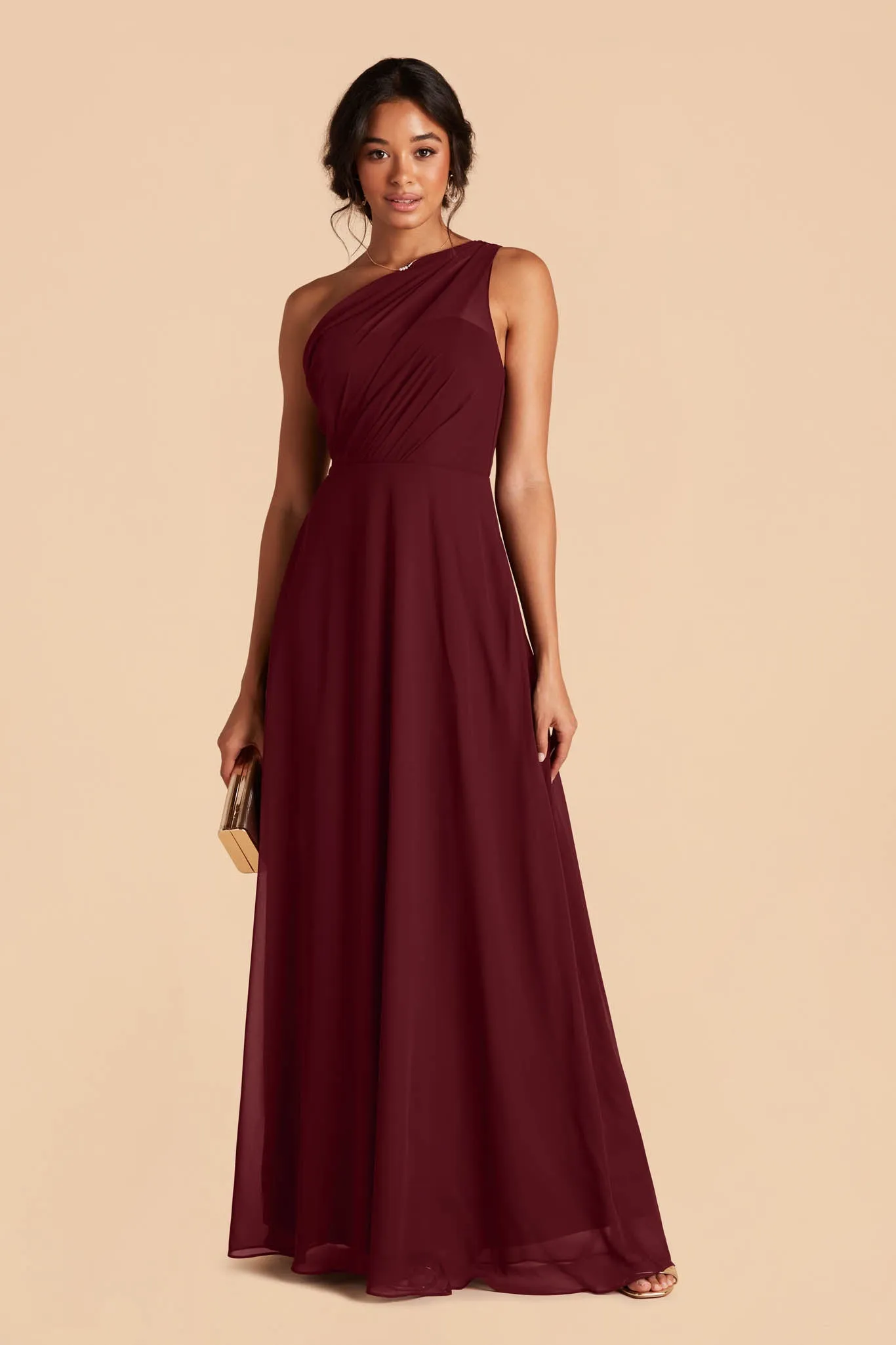 Kira Chiffon Dress - Cabernet sold by Birdy Grey product image thumbnail 3