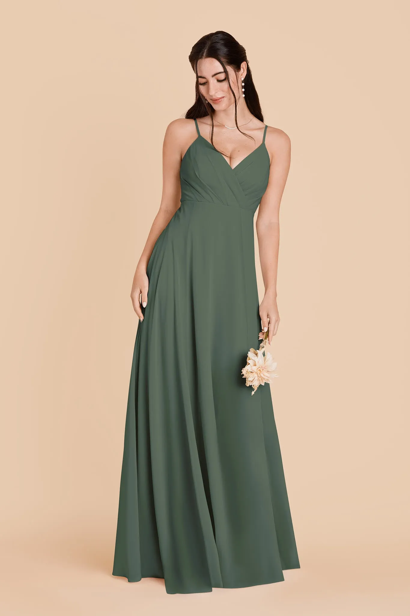 Kaia Chiffon Dress - Eucalyptus sold by Birdy Grey product image thumbnail 3