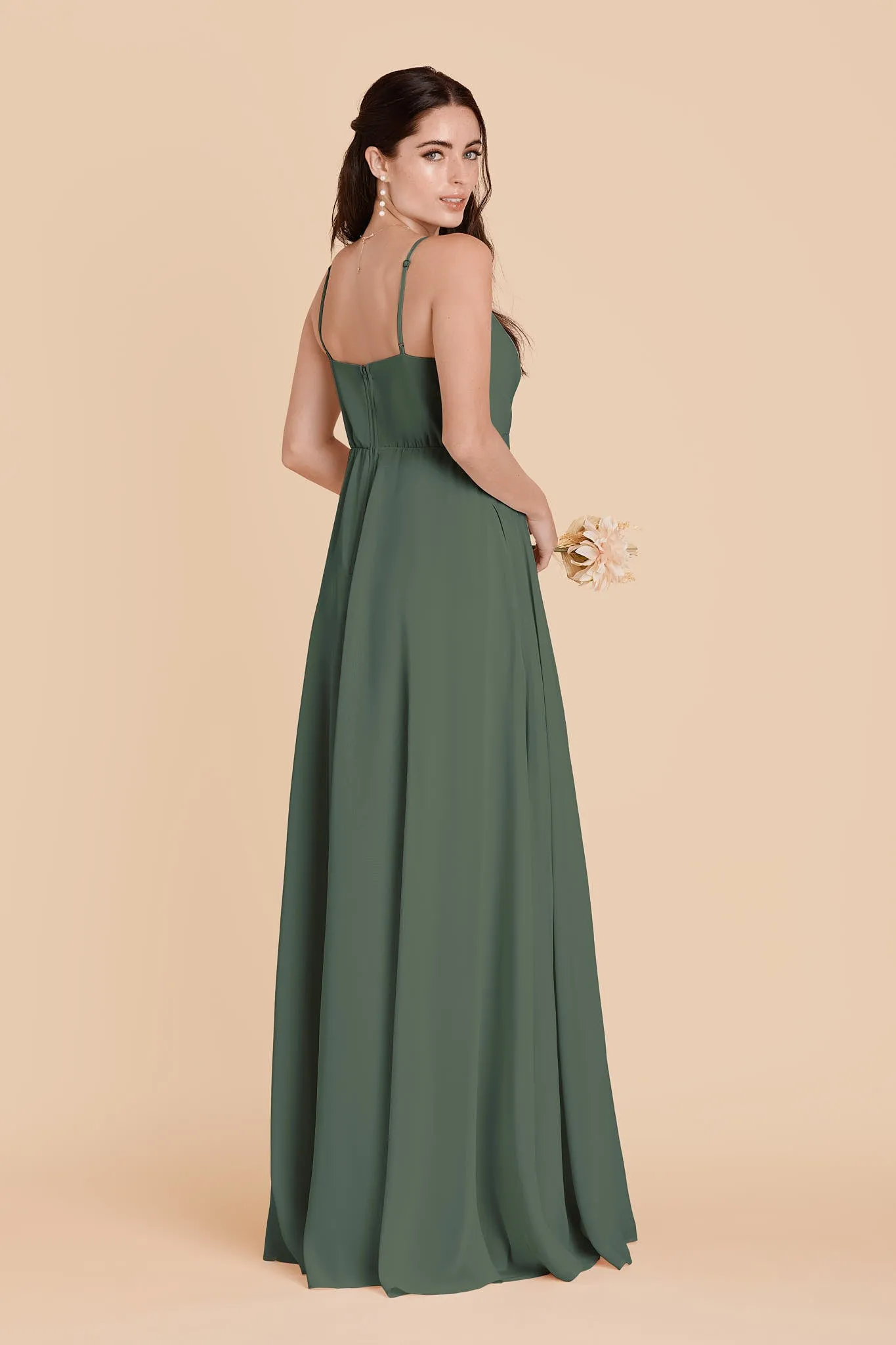 Kaia Chiffon Dress - Eucalyptus sold by Birdy Grey product image thumbnail 4