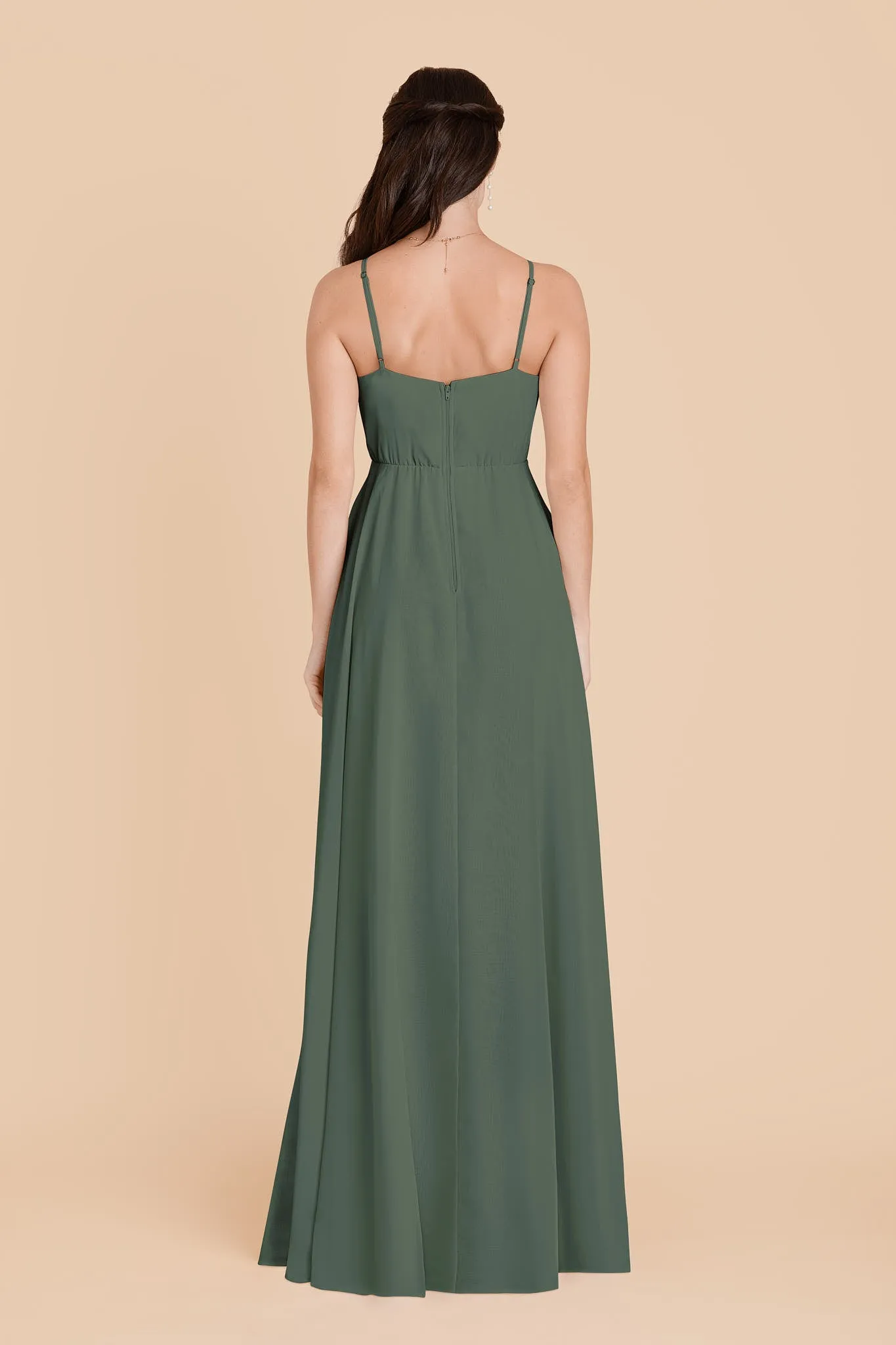 Kaia Chiffon Dress - Eucalyptus sold by Birdy Grey product image thumbnail 5