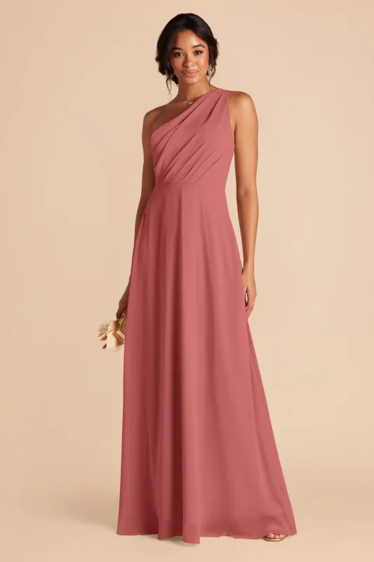 Kira Chiffon Dress - Mulberry sold by Birdy Grey