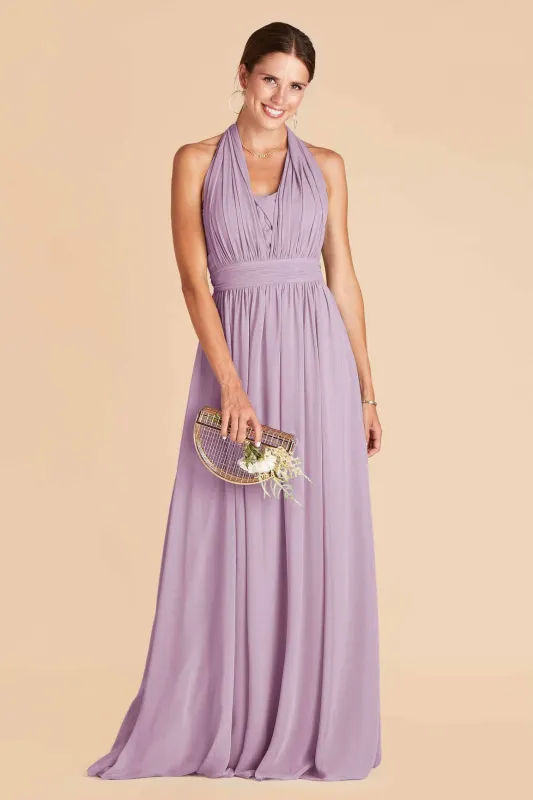 Grace Chiffon Dress - Lavender sold by Birdy Grey
