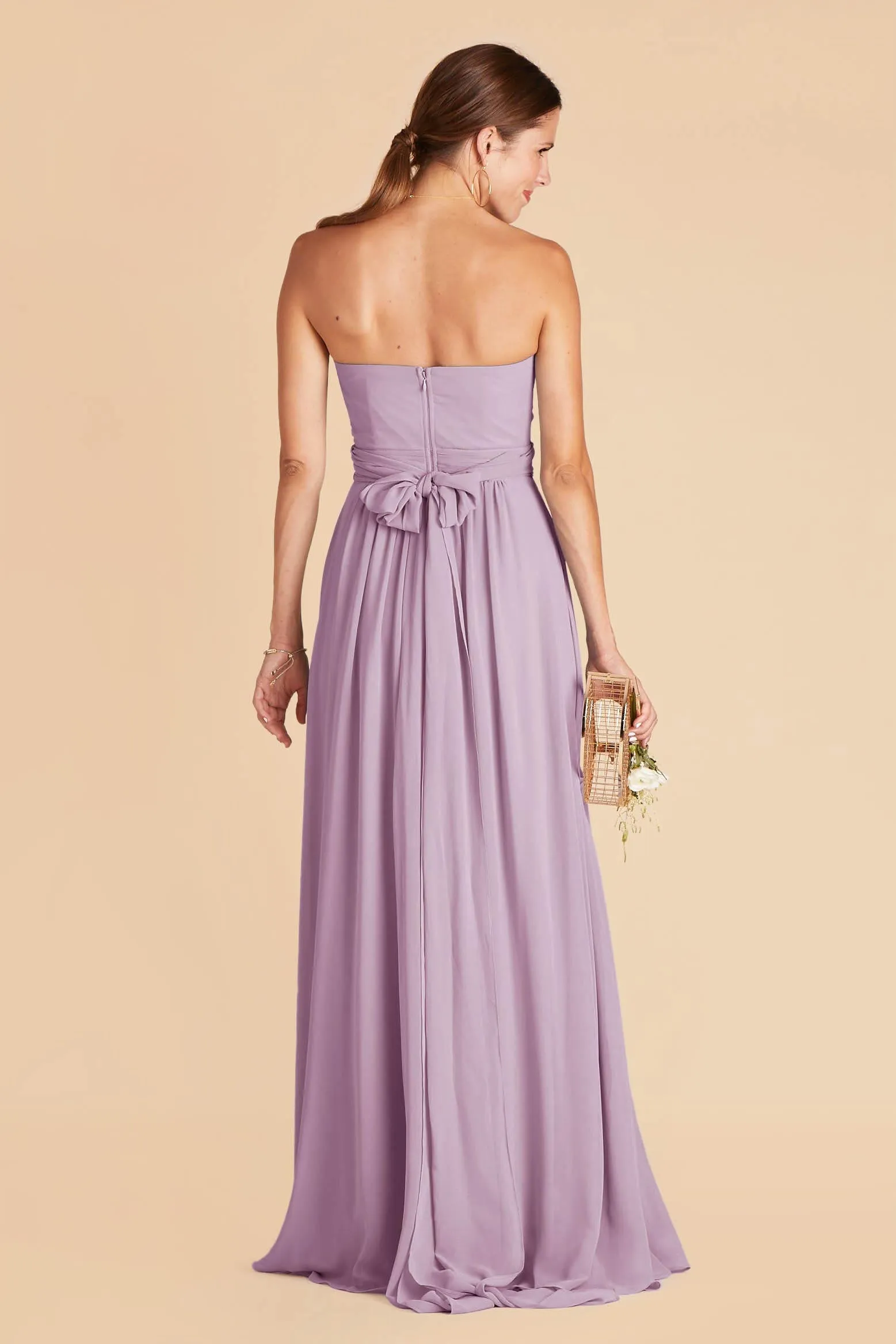 Grace Chiffon Dress - Lavender sold by Birdy Grey product image thumbnail 5