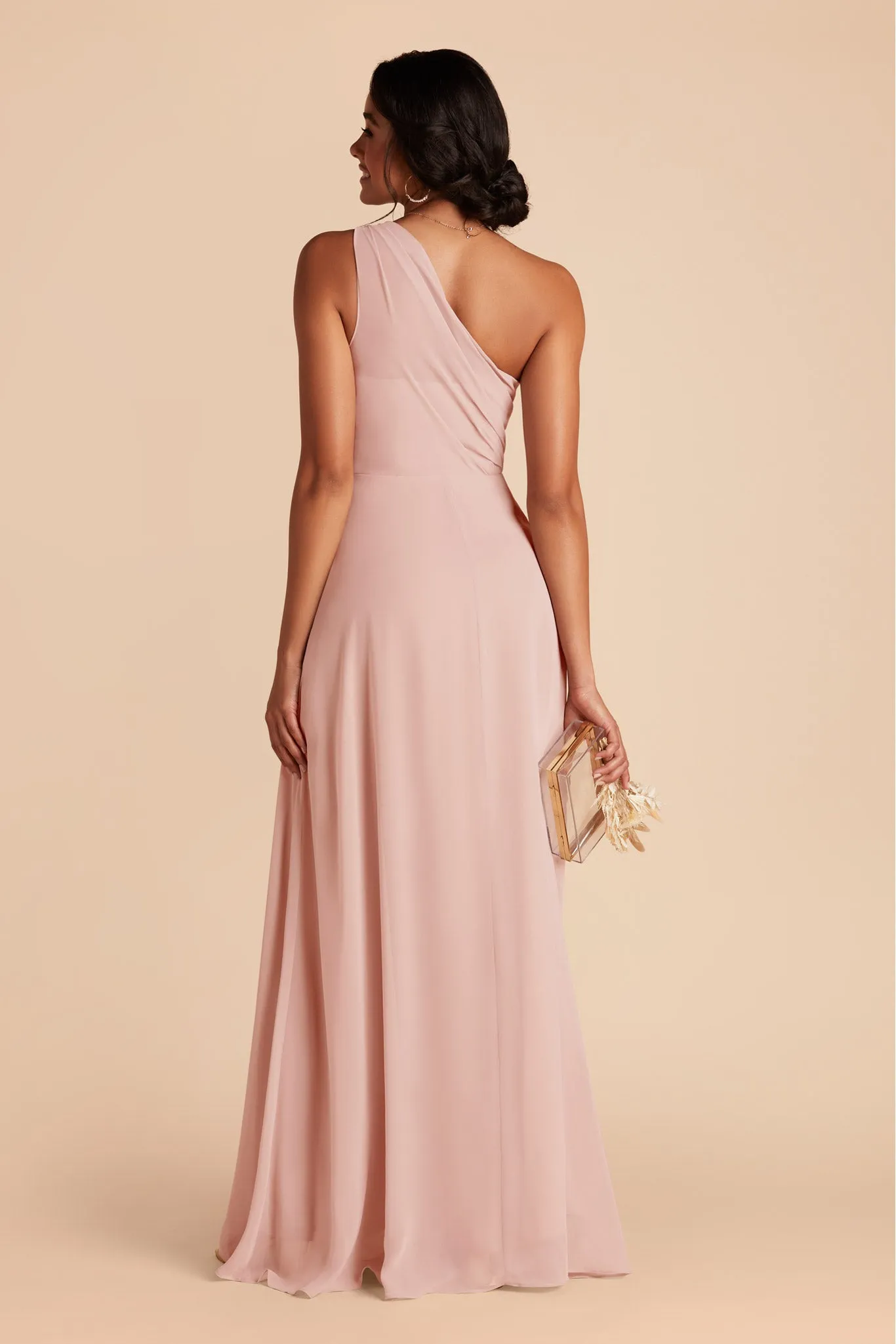 Kira Chiffon Dress - Blush Pink sold by Birdy Grey product image thumbnail 5