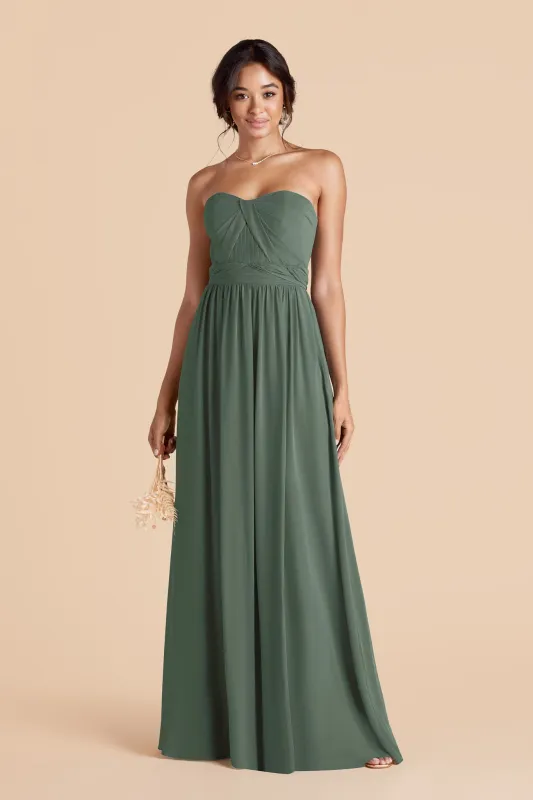 Grace Chiffon Dress - Eucalyptus sold by Birdy Grey