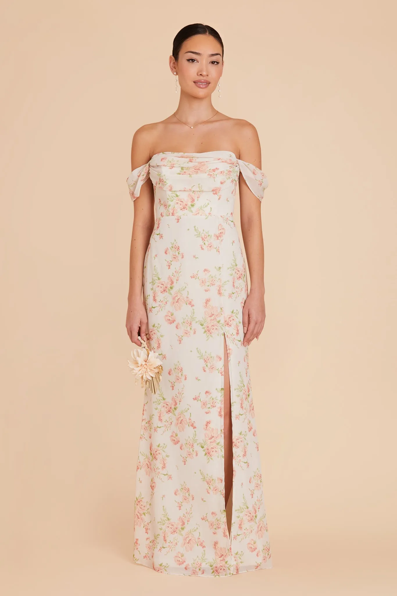 Mira Chiffon Dress - Whimsical Blooms sold by Birdy Grey product image thumbnail 5