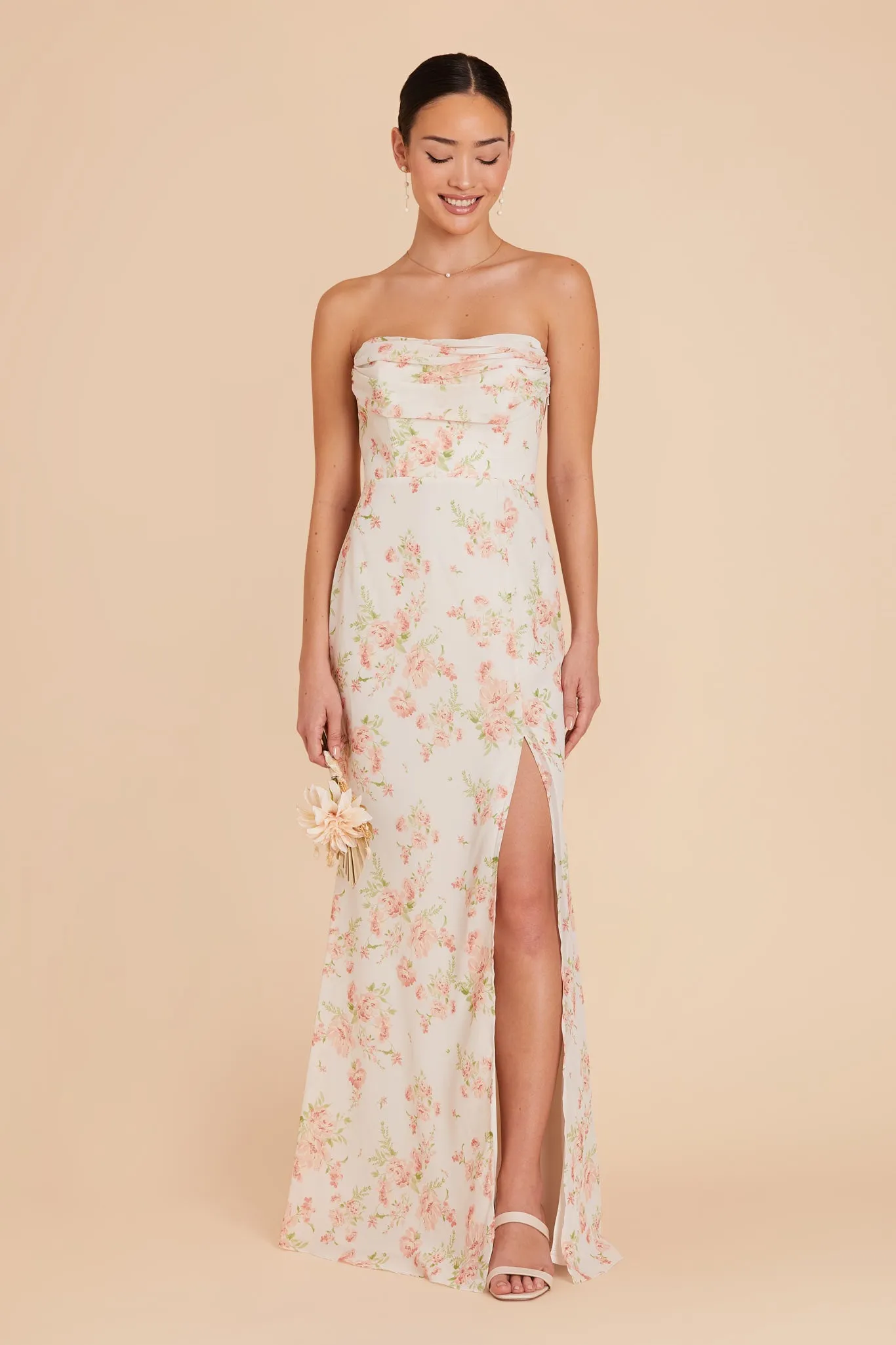 Mira Chiffon Dress - Whimsical Blooms sold by Birdy Grey product image thumbnail 4