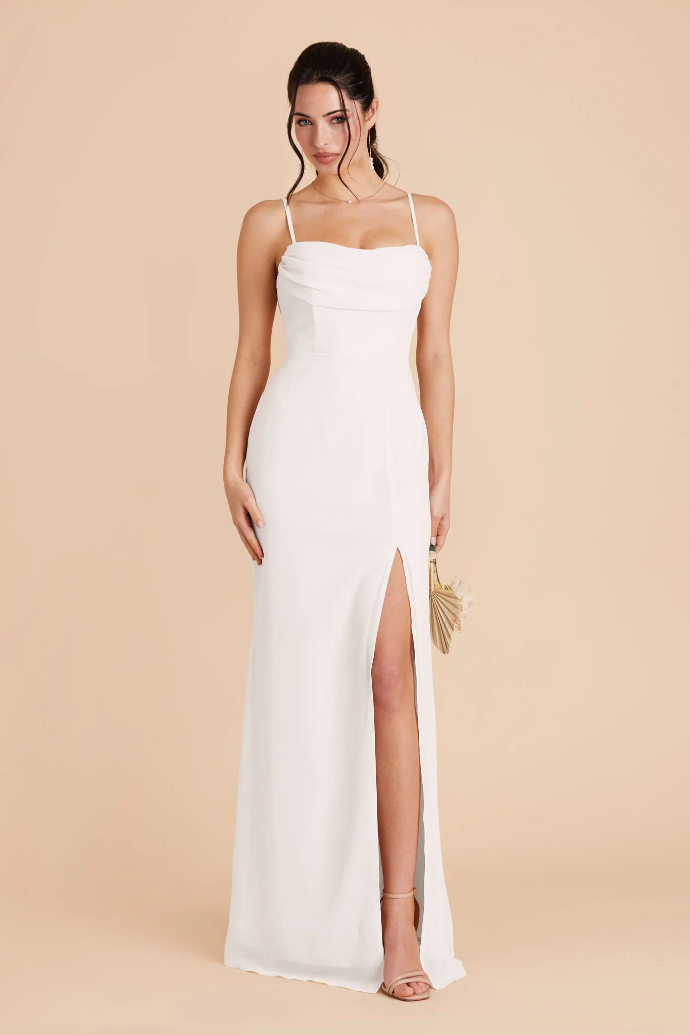 Mira Chiffon Dress - White sold by Birdy Grey product image thumbnail 3