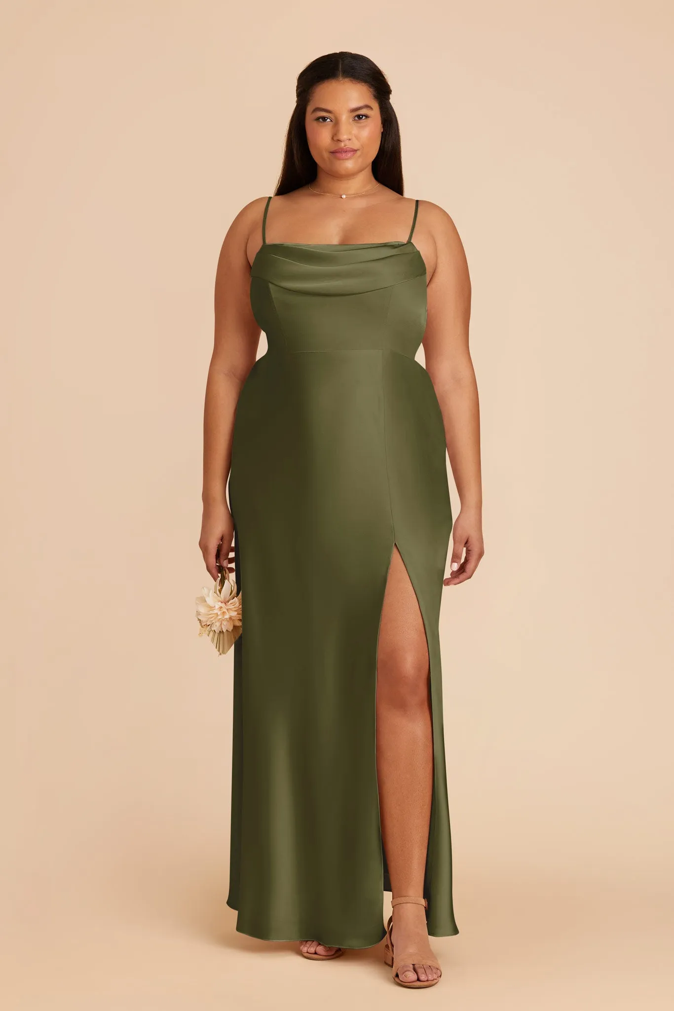 Mia Matte Satin Dress - Martini sold by Birdy Grey product image thumbnail 2
