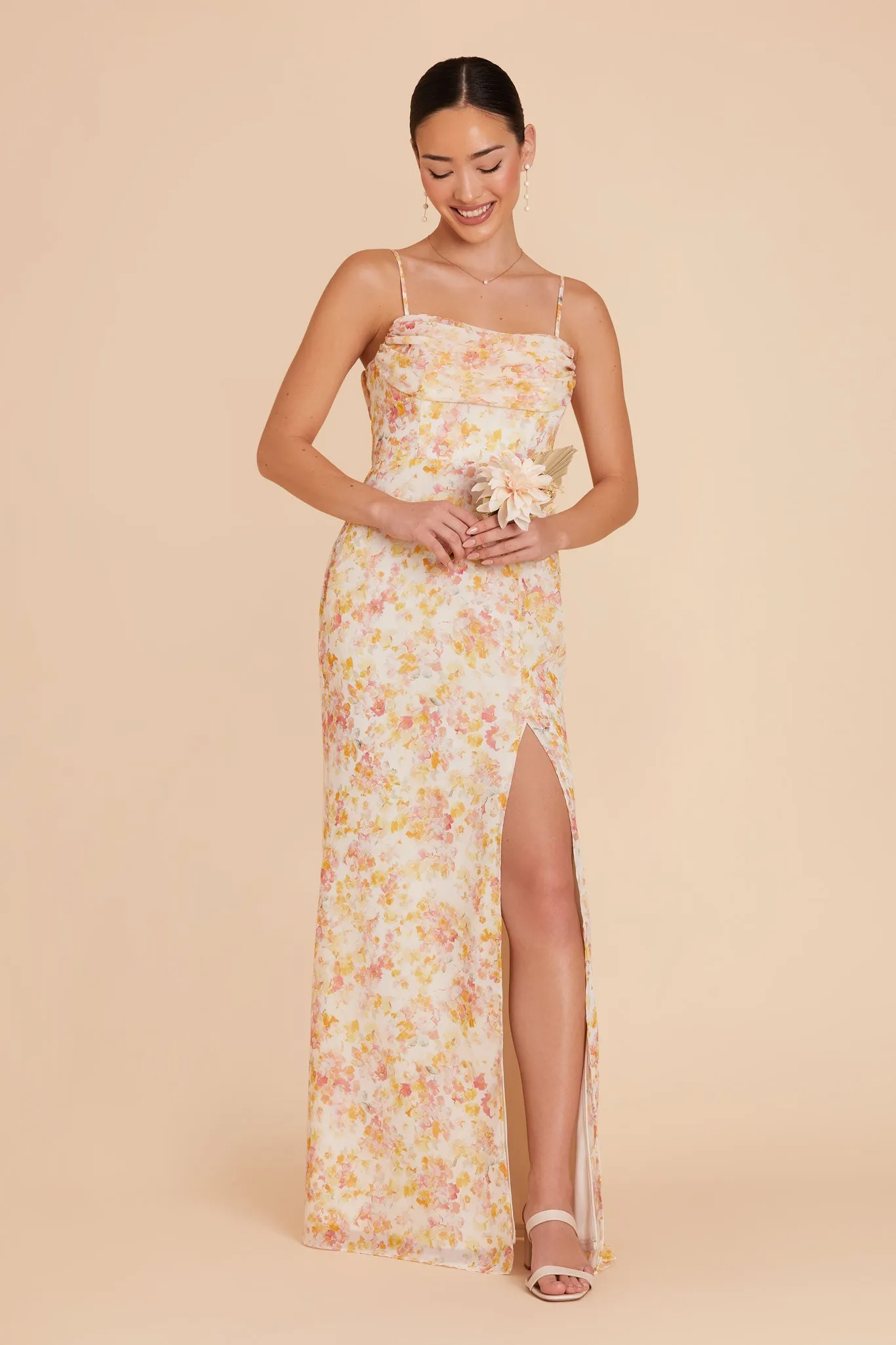 Mira Chiffon Dress - Pressed Floral sold by Birdy Grey product image thumbnail 2