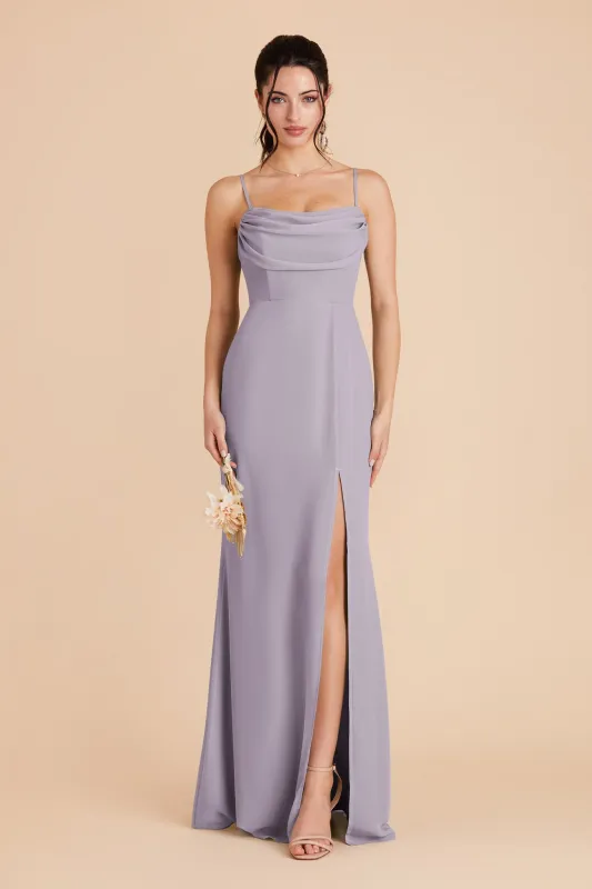 Mira Chiffon Dress - Dusty Lilac sold by Birdy Grey