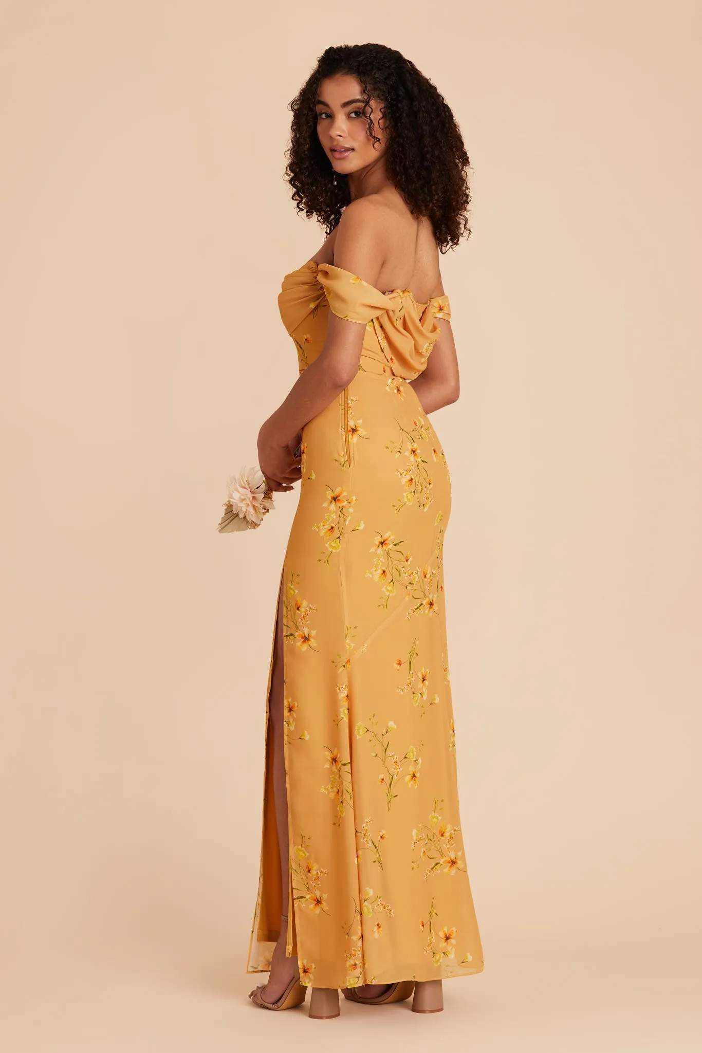 Mira Chiffon Dress - Marigold Le Fleur sold by Birdy Grey product image thumbnail 5