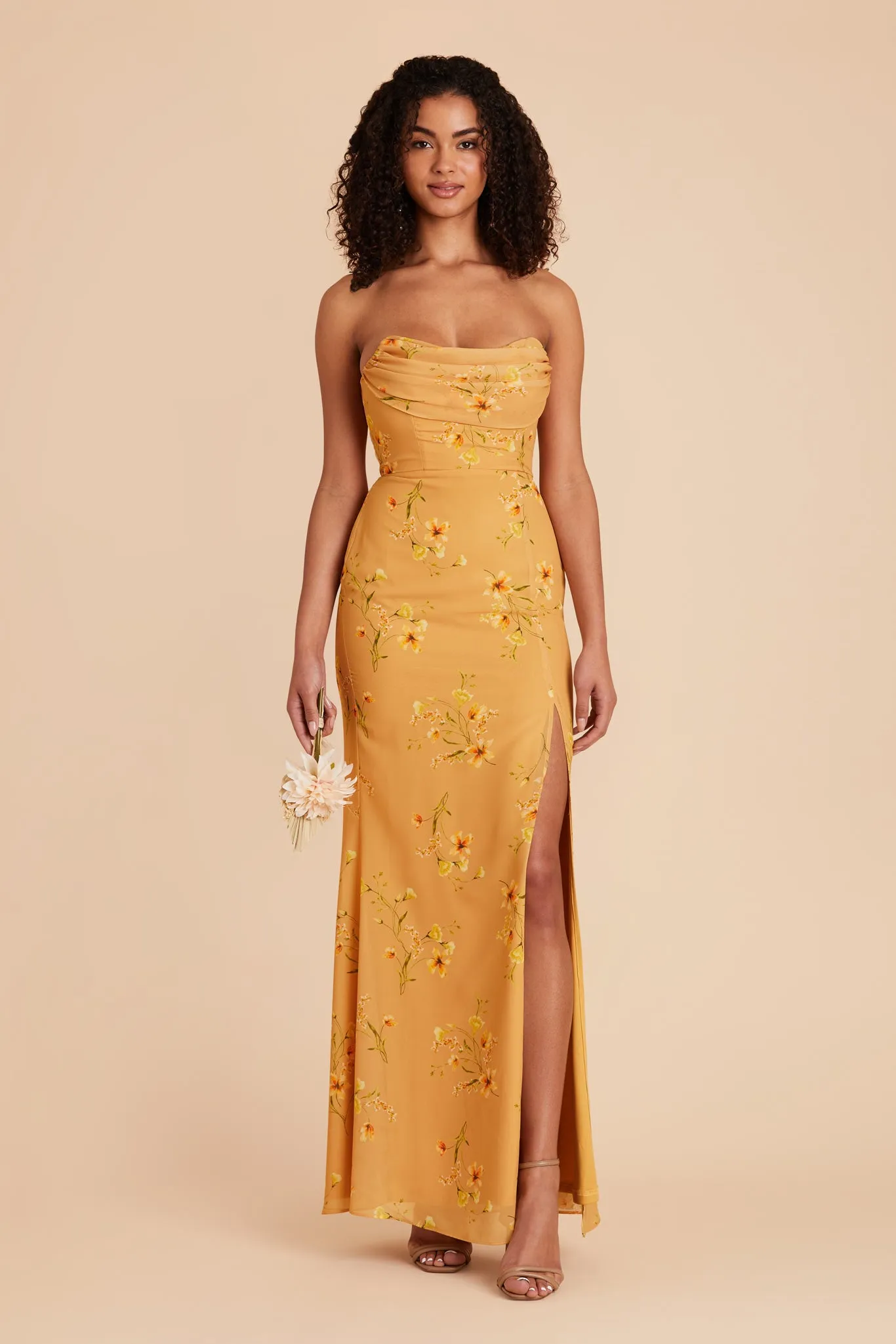 Mira Chiffon Dress - Marigold Le Fleur sold by Birdy Grey product image thumbnail 2