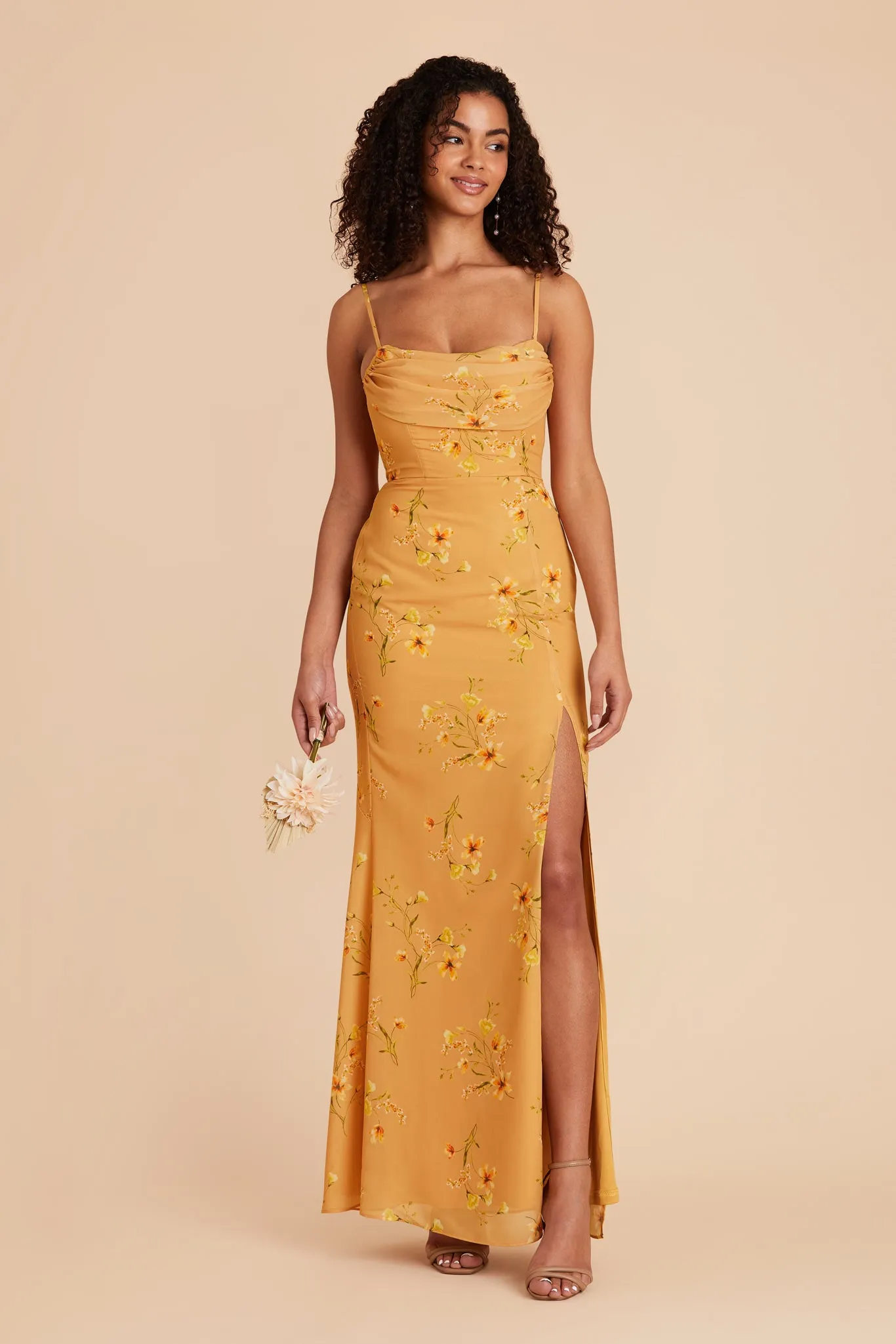 Mira Chiffon Dress - Marigold Le Fleur sold by Birdy Grey product image thumbnail 4