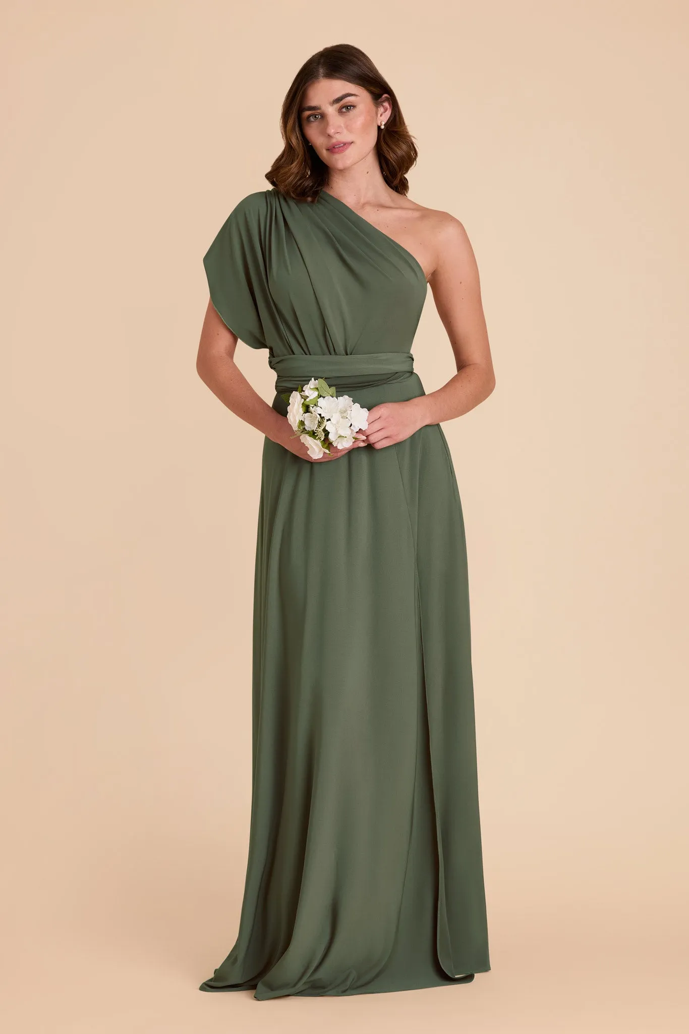 Willow Luxe Knit Dress - Olive sold by Birdy Grey product image thumbnail 5