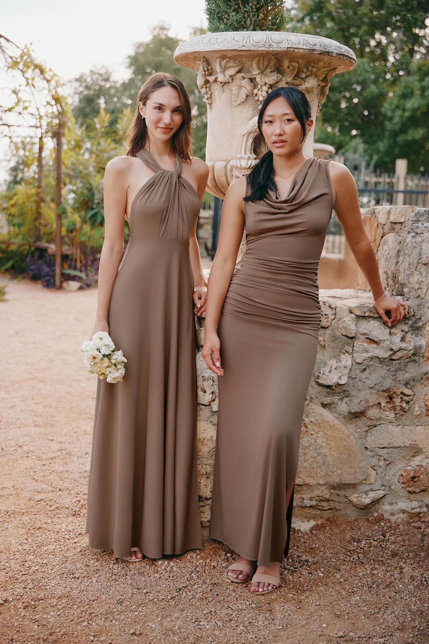 Willow Luxe Knit Dress - Mocha sold by Birdy Grey product image thumbnail 2