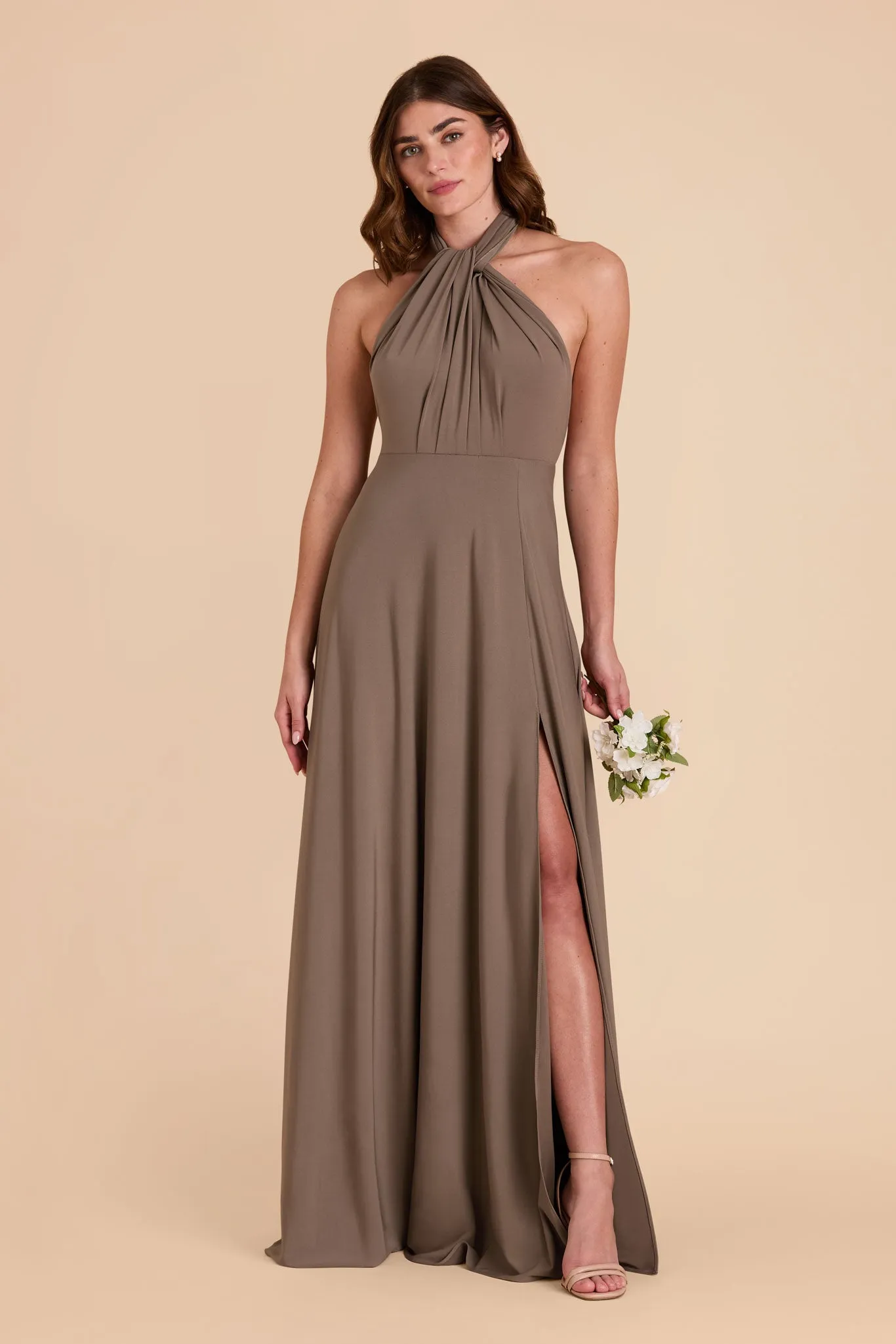 Willow Luxe Knit Dress - Mocha sold by Birdy Grey product image thumbnail 5