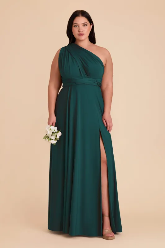 Willow Luxe Knit Dress - Emerald sold by Birdy Grey