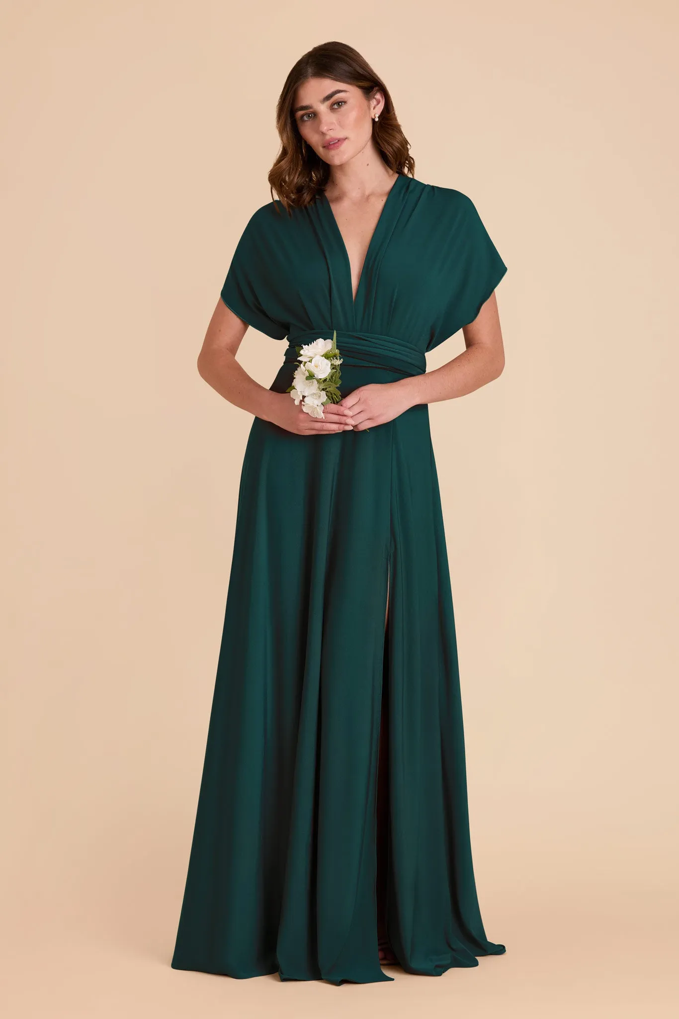 Willow Luxe Knit Dress - Emerald sold by Birdy Grey product image thumbnail 4