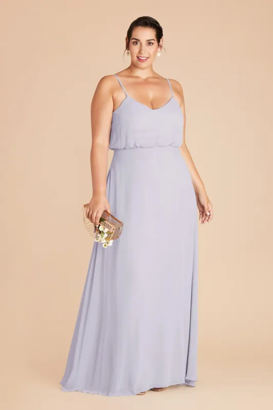 Gwennie Chiffon Dress - Periwinkle Blue sold by Birdy Grey