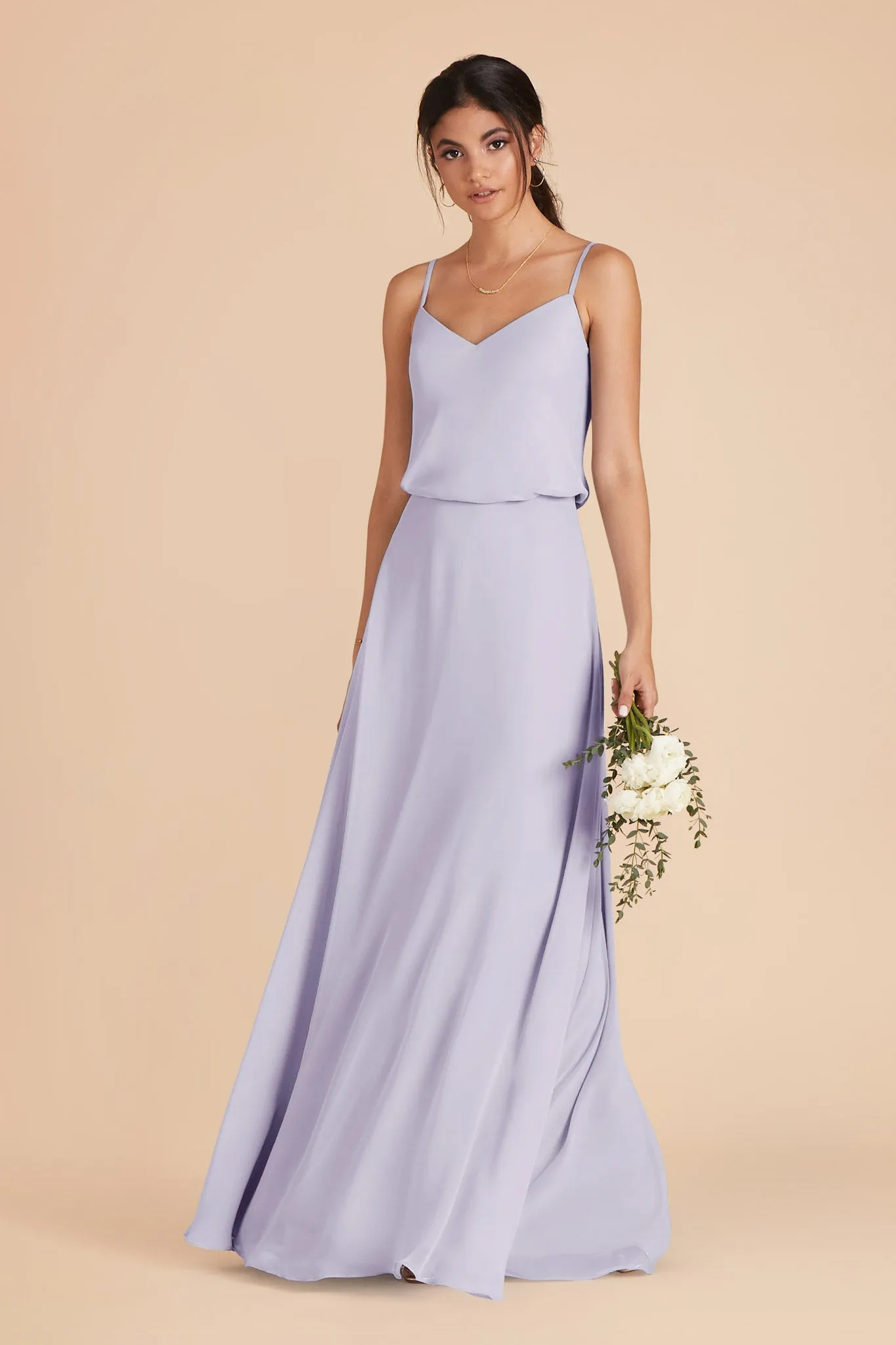 Gwennie Chiffon Dress - Periwinkle Blue sold by Birdy Grey product image thumbnail 4