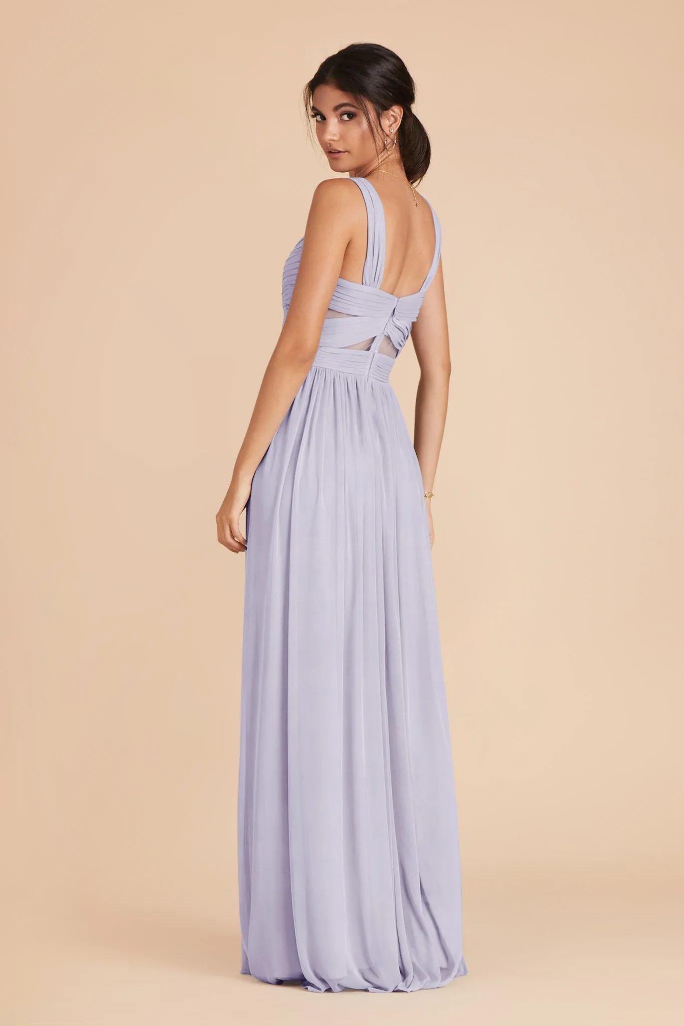 Gwennie Chiffon Dress - Periwinkle Blue sold by Birdy Grey product image thumbnail 5