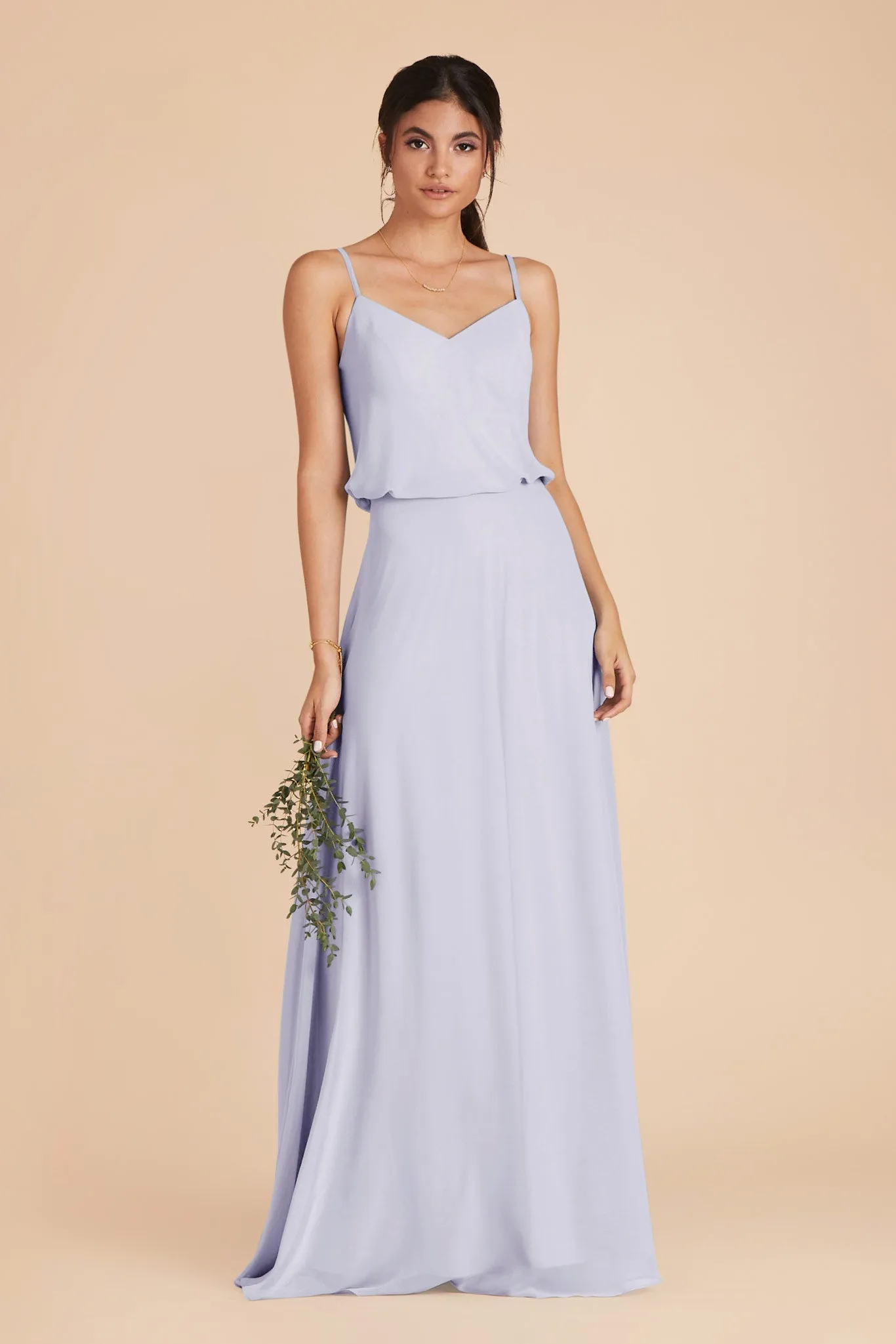 Gwennie Chiffon Dress - Periwinkle Blue sold by Birdy Grey product image thumbnail 3