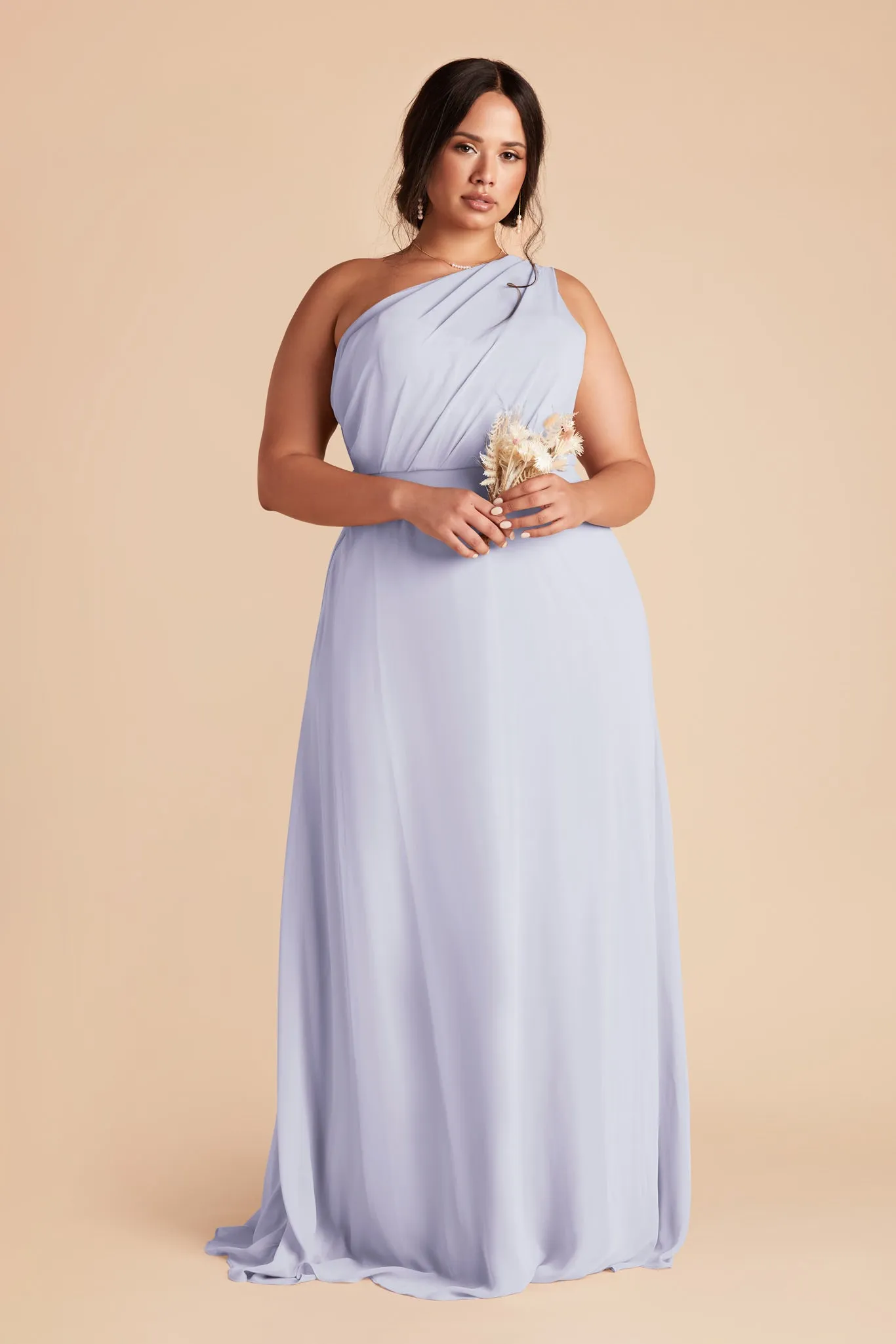 Kira Chiffon Dress - Periwinkle Blue sold by Birdy Grey product image thumbnail 5