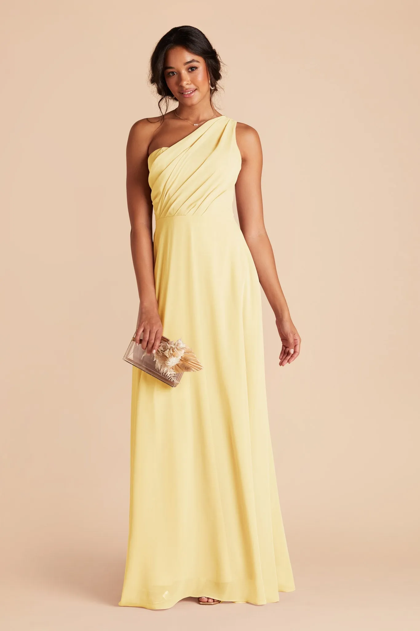 Kira Chiffon Dress - Lemon Sorbet sold by Birdy Grey product image thumbnail 2