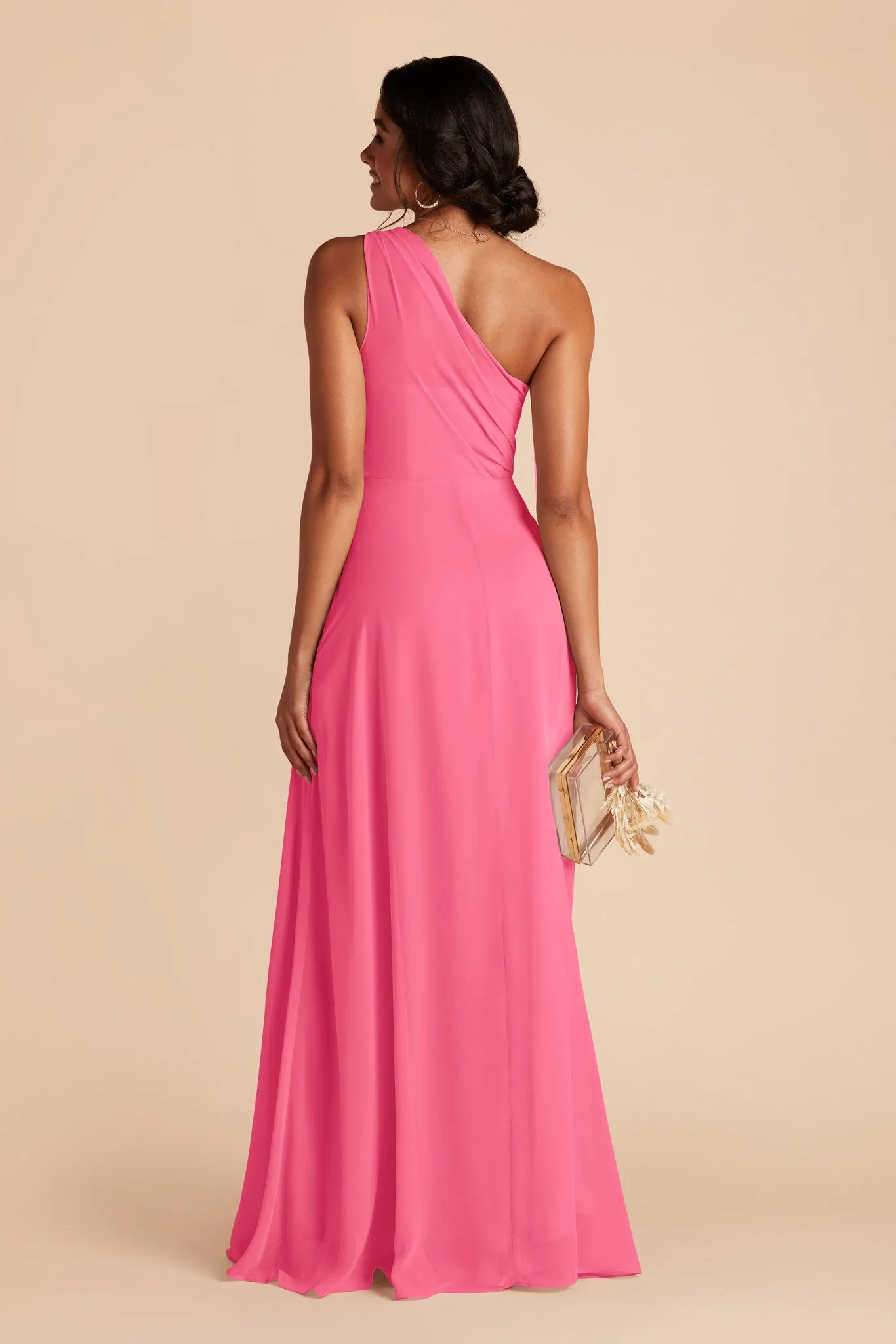 Kira Chiffon Dress - Bon Bon Pink sold by Birdy Grey product image thumbnail 5