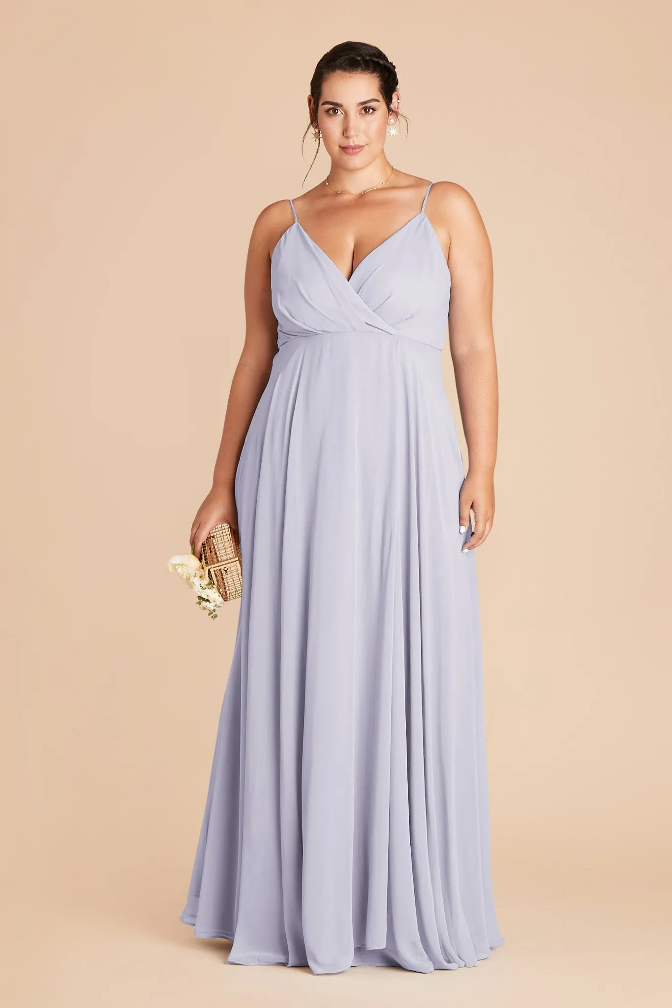 Kaia Chiffon Dress - Periwinkle Blue sold by Birdy Grey product image thumbnail 2