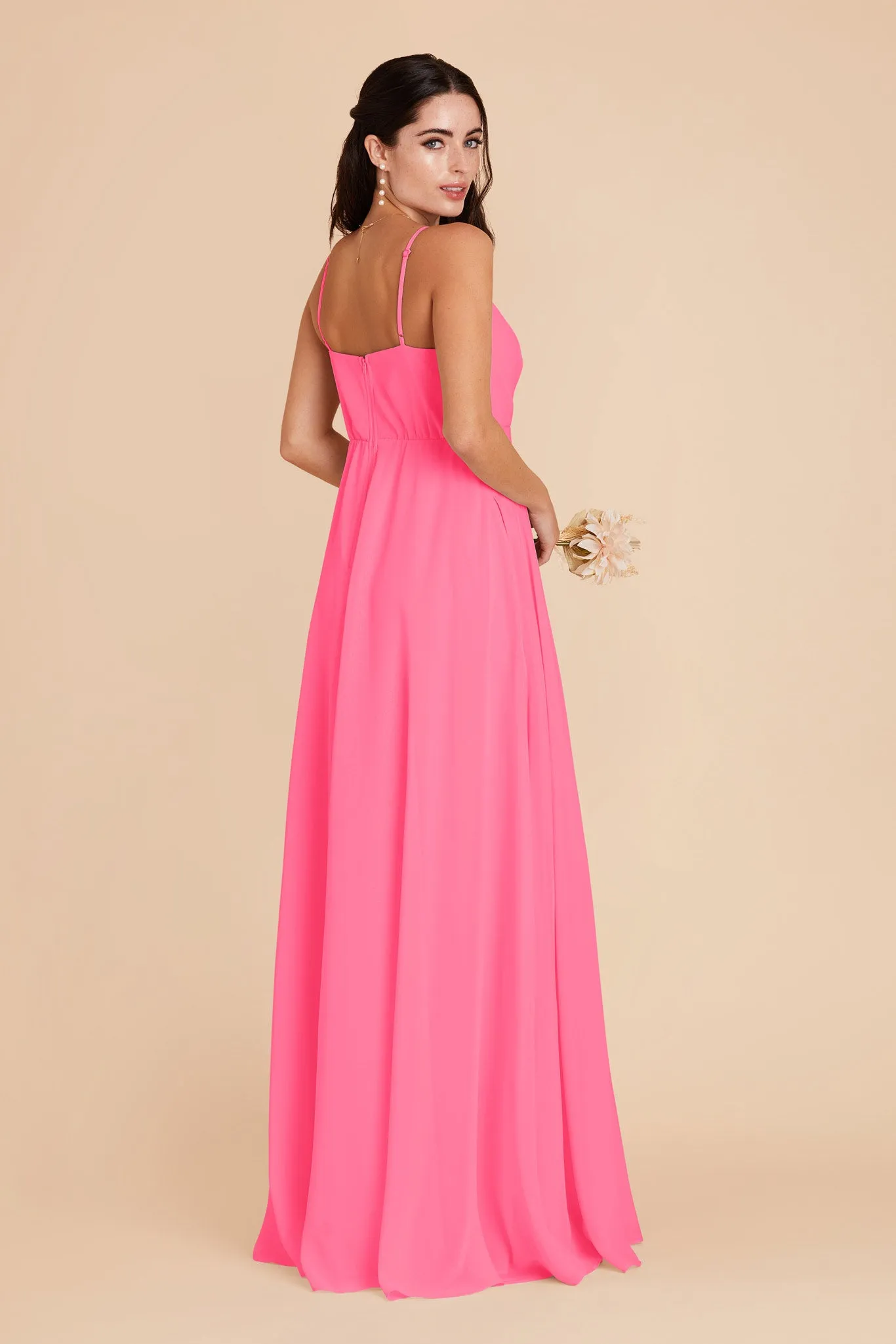 Kaia Chiffon Dress - Bon Bon Pink sold by Birdy Grey product image thumbnail 5