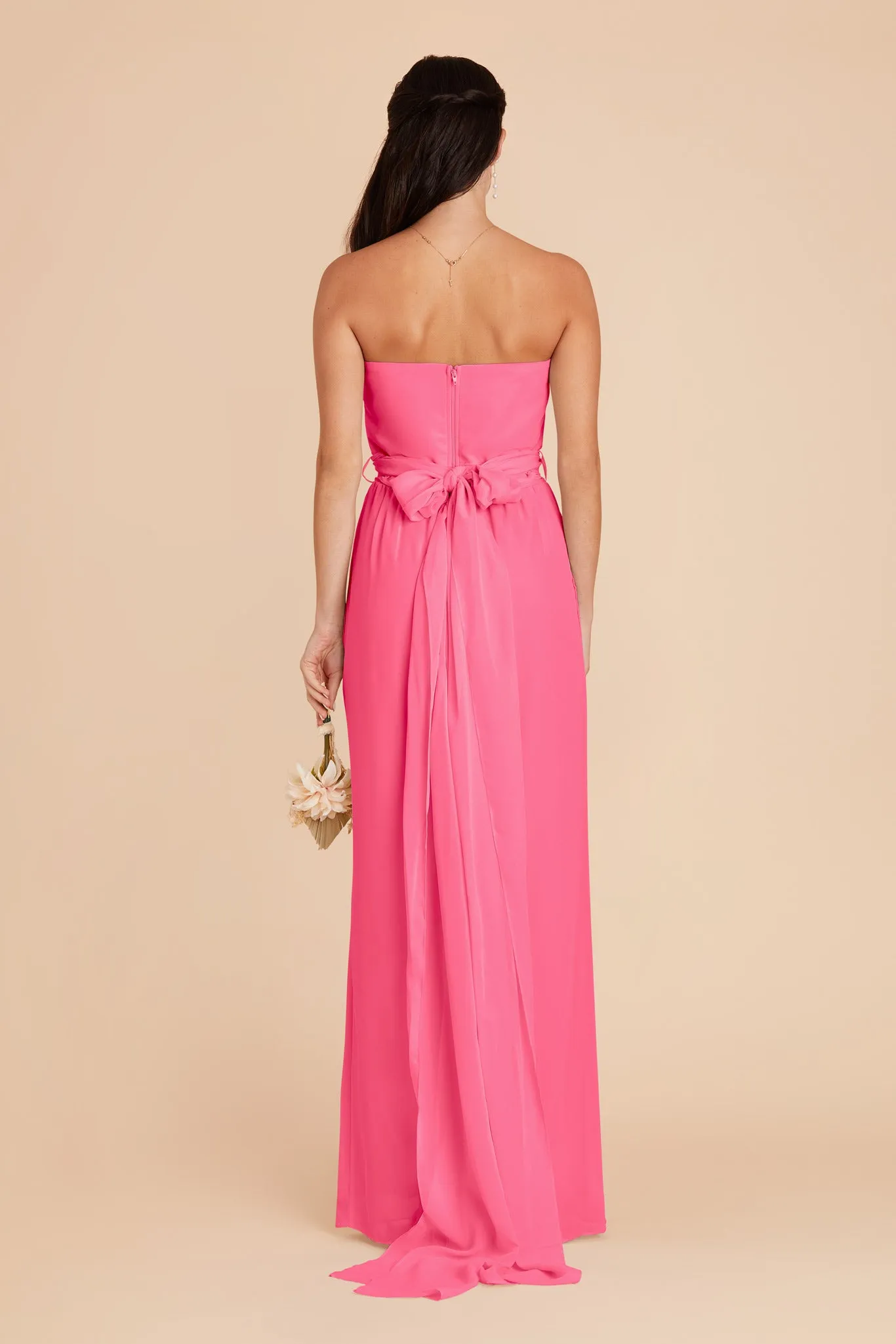 Gigi Chiffon Jumpsuit - Bon Bon Pink sold by Birdy Grey product image thumbnail 5