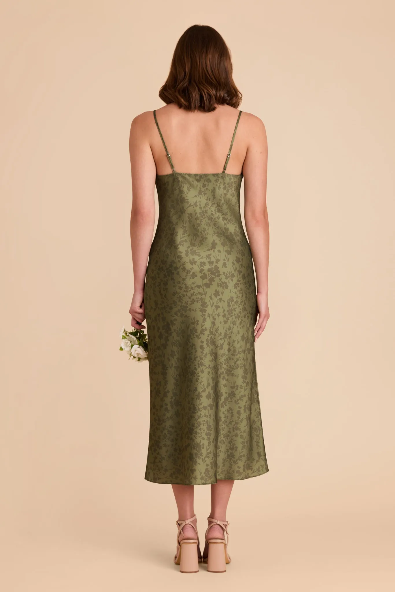 Liza Matte Satin Dress - Bright Martini Dreamy Floral sold by Birdy Grey product image thumbnail 5