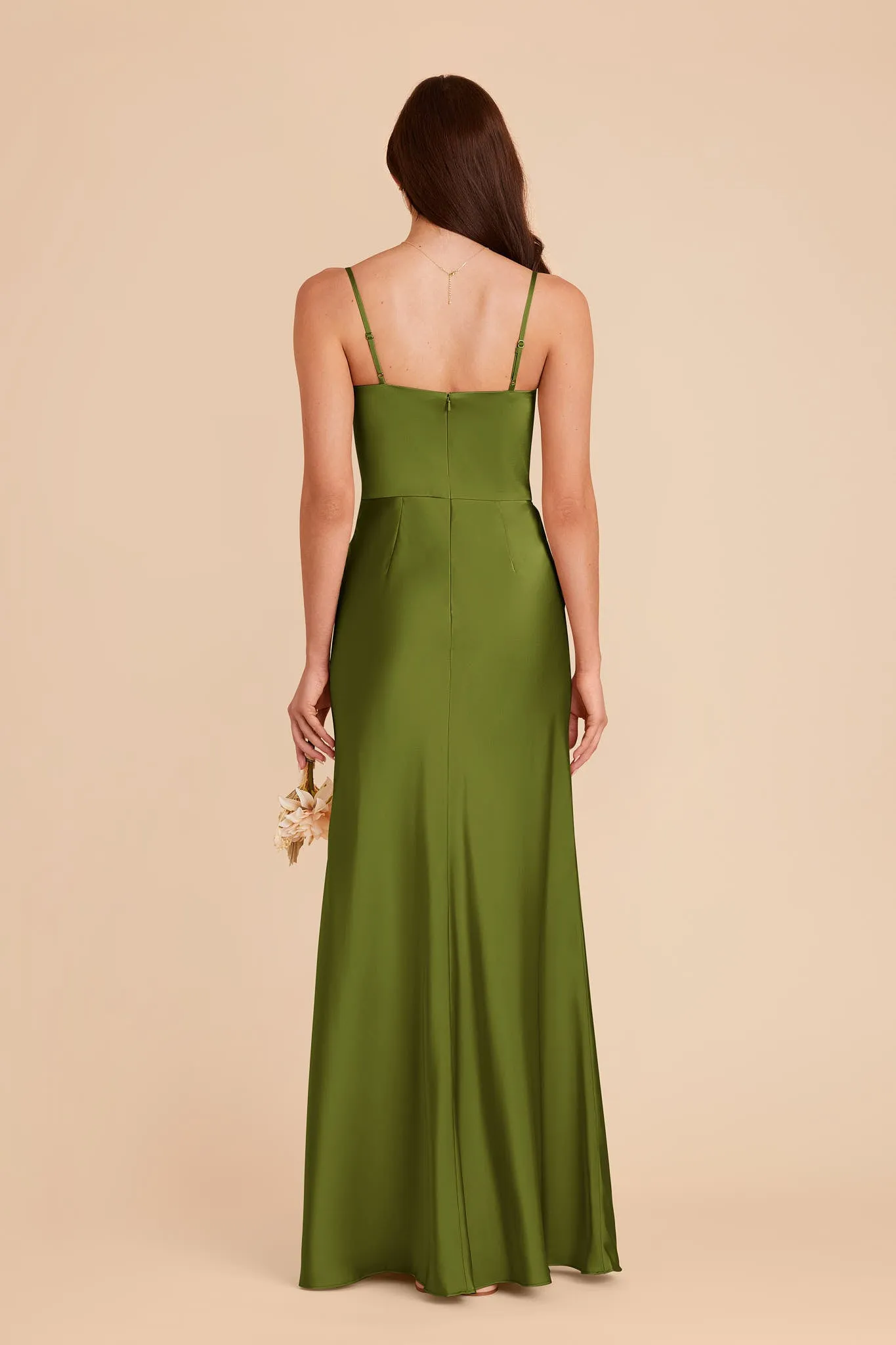 Mai Matte Satin Dress - Cactus sold by Birdy Grey product image thumbnail 4