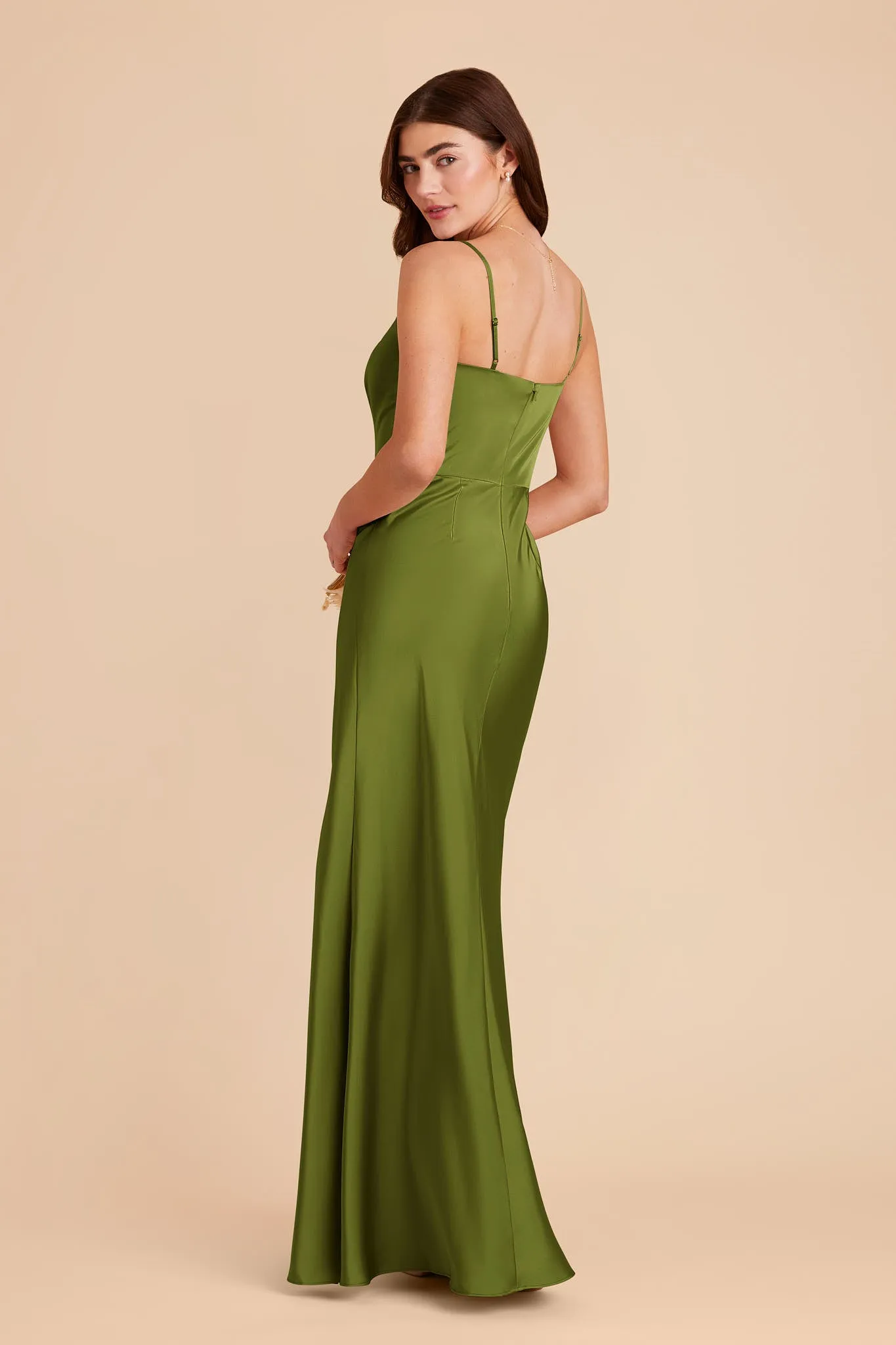 Mai Matte Satin Dress - Cactus sold by Birdy Grey product image thumbnail 3
