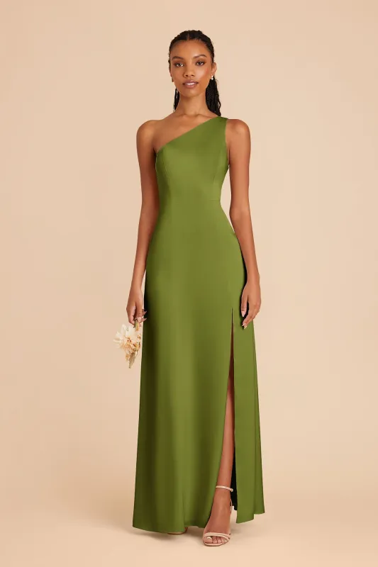 Kira Matte Satin Dress - Cactus sold by Birdy Grey