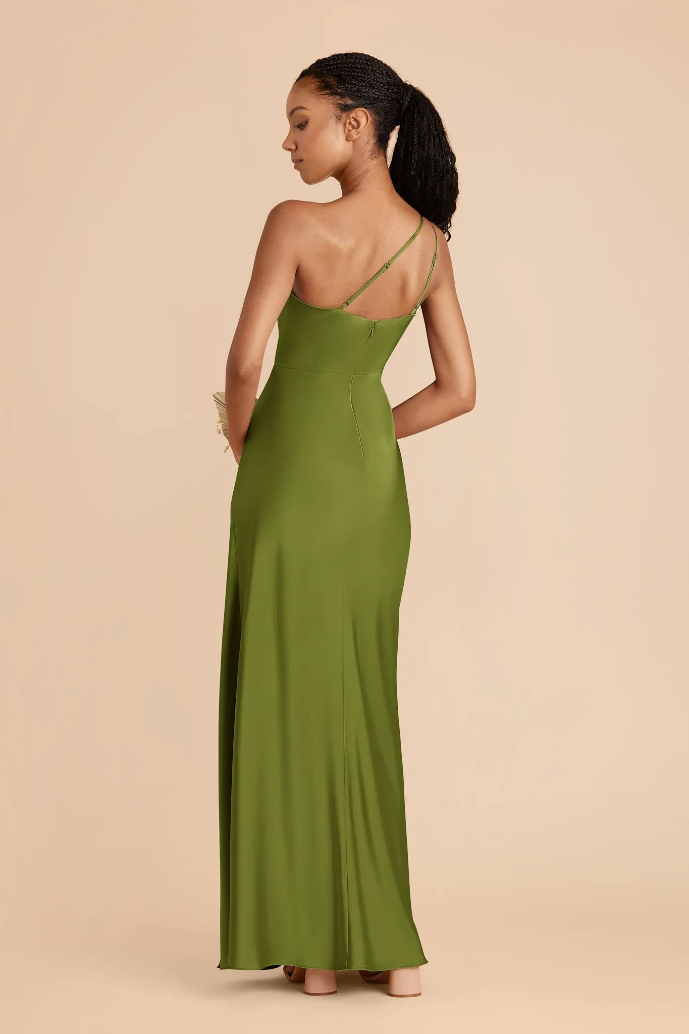 Kensie Matte Satin Dress - Cactus sold by Birdy Grey product image thumbnail 3