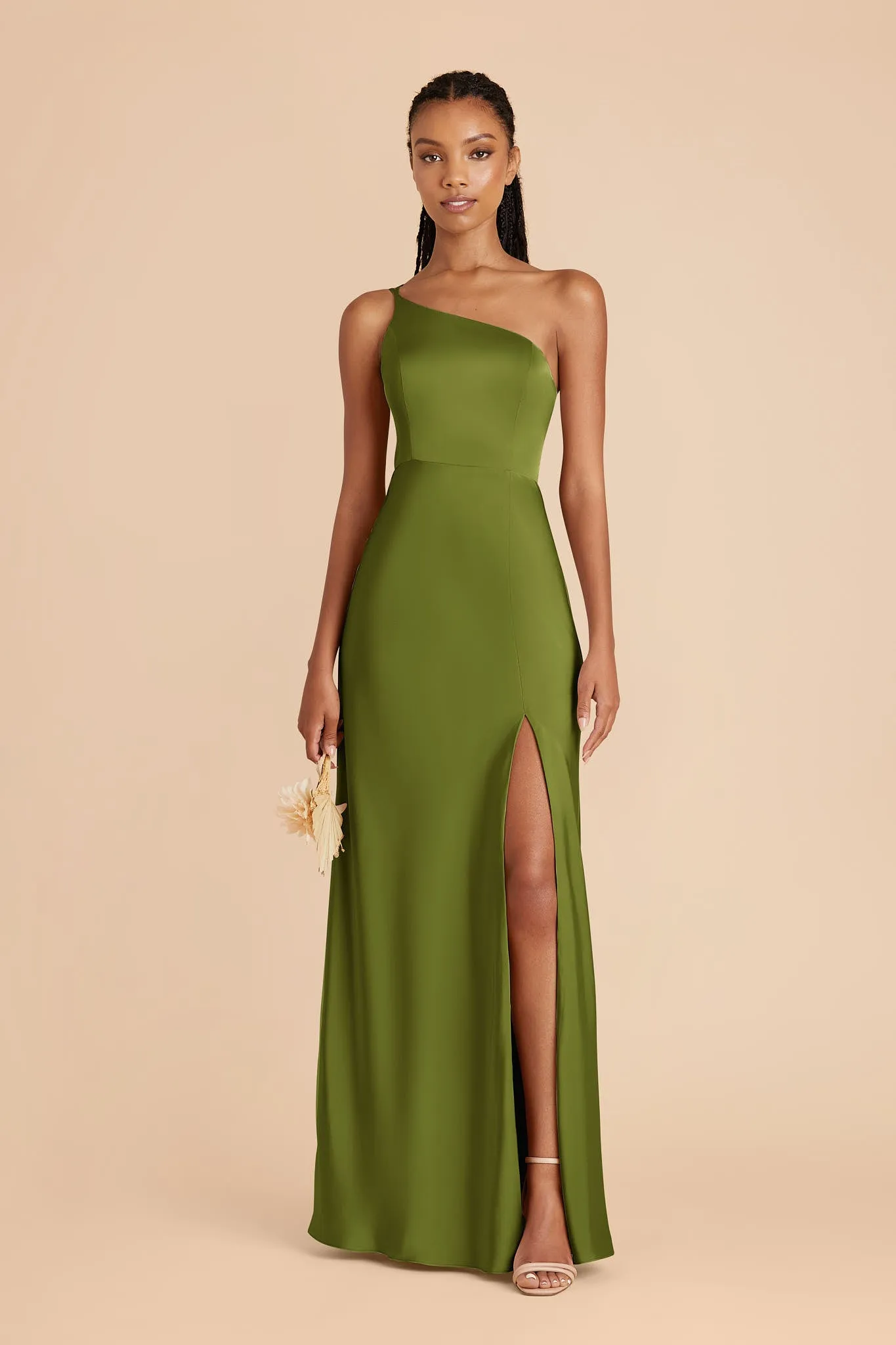 Kensie Matte Satin Dress - Cactus sold by Birdy Grey