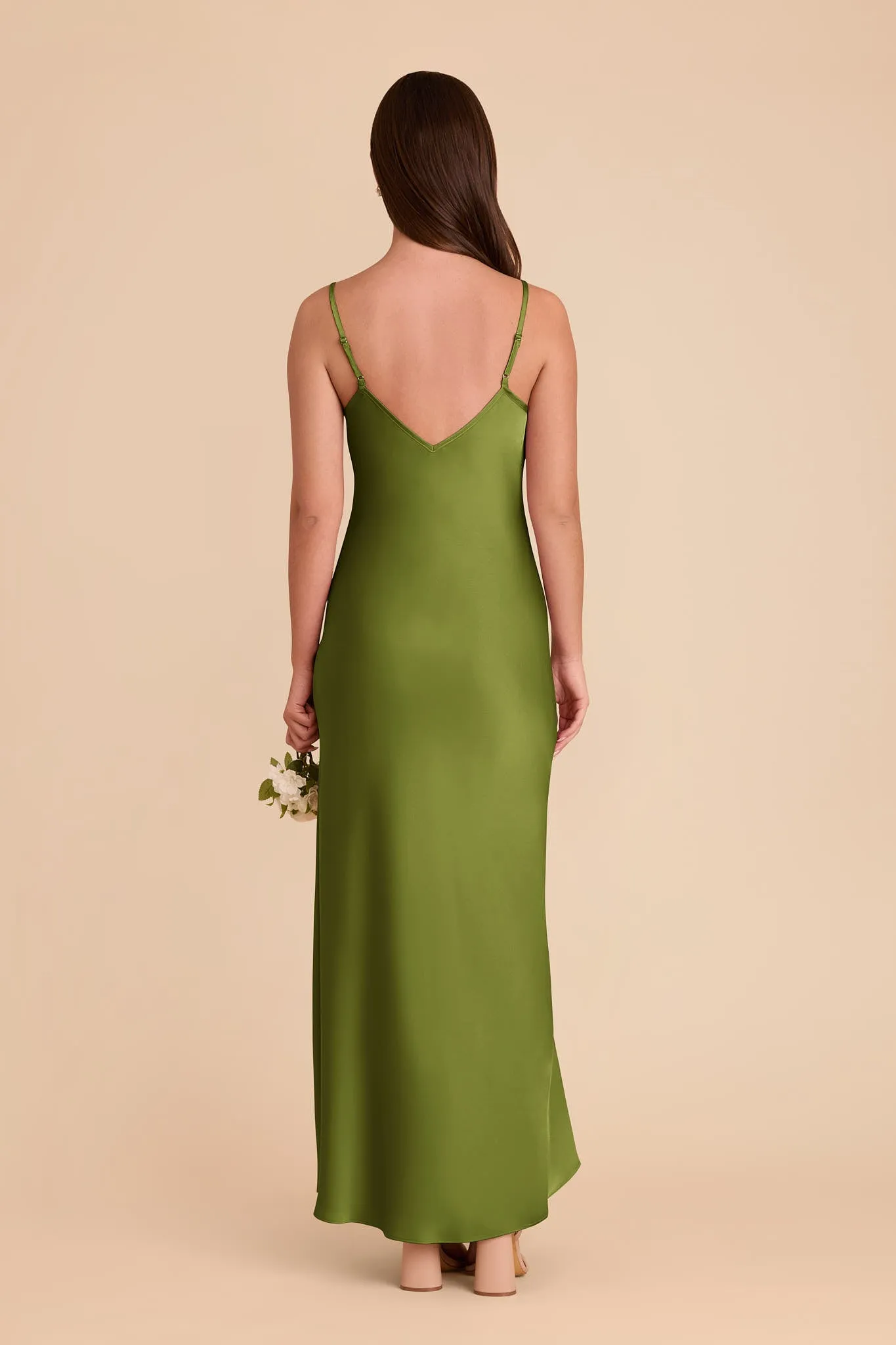 Alice Matte Satin Dress - Cactus sold by Birdy Grey product image thumbnail 5