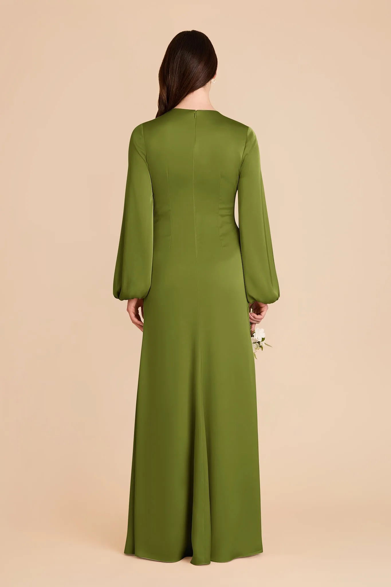 Juniper Matte Satin Dress - Cactus sold by Birdy Grey product image thumbnail 5