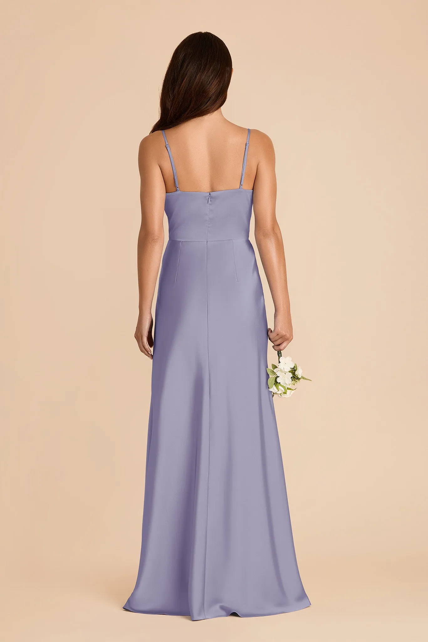 Theresa Matte Satin Dress - Wisteria sold by Birdy Grey product image thumbnail 5