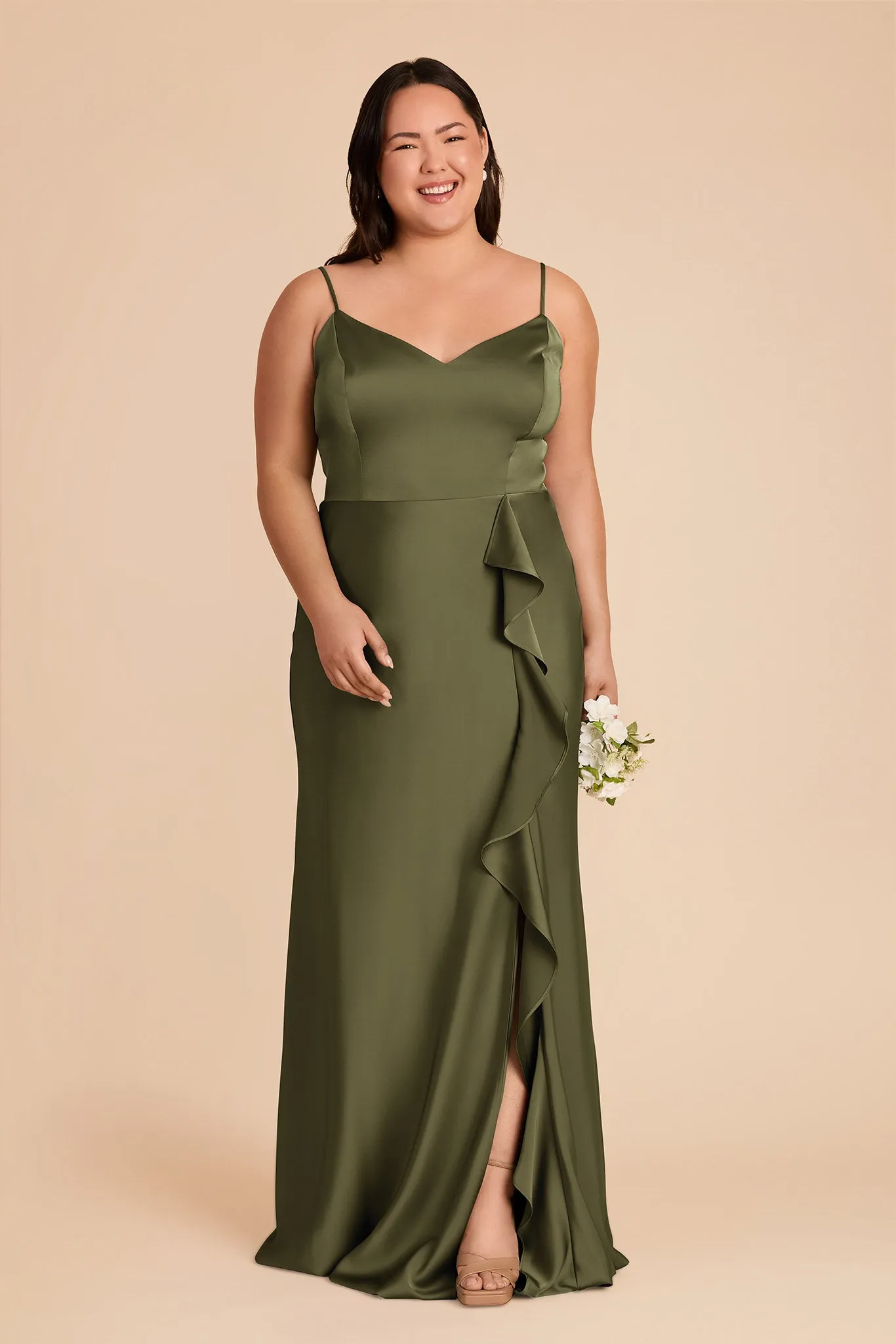Theresa Matte Satin Dress - Martini sold by Birdy Grey product image thumbnail 2