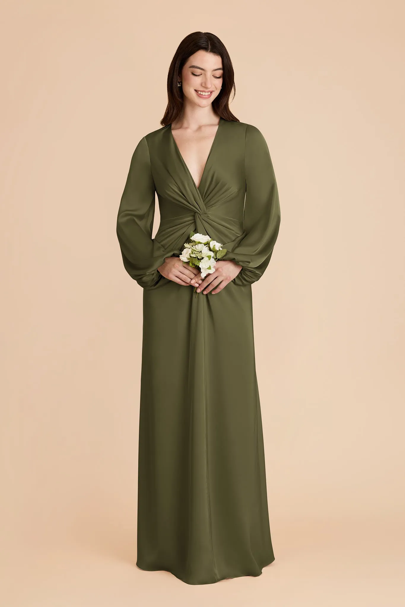 Juniper Matte Satin Dress - Martini sold by Birdy Grey product image thumbnail 3